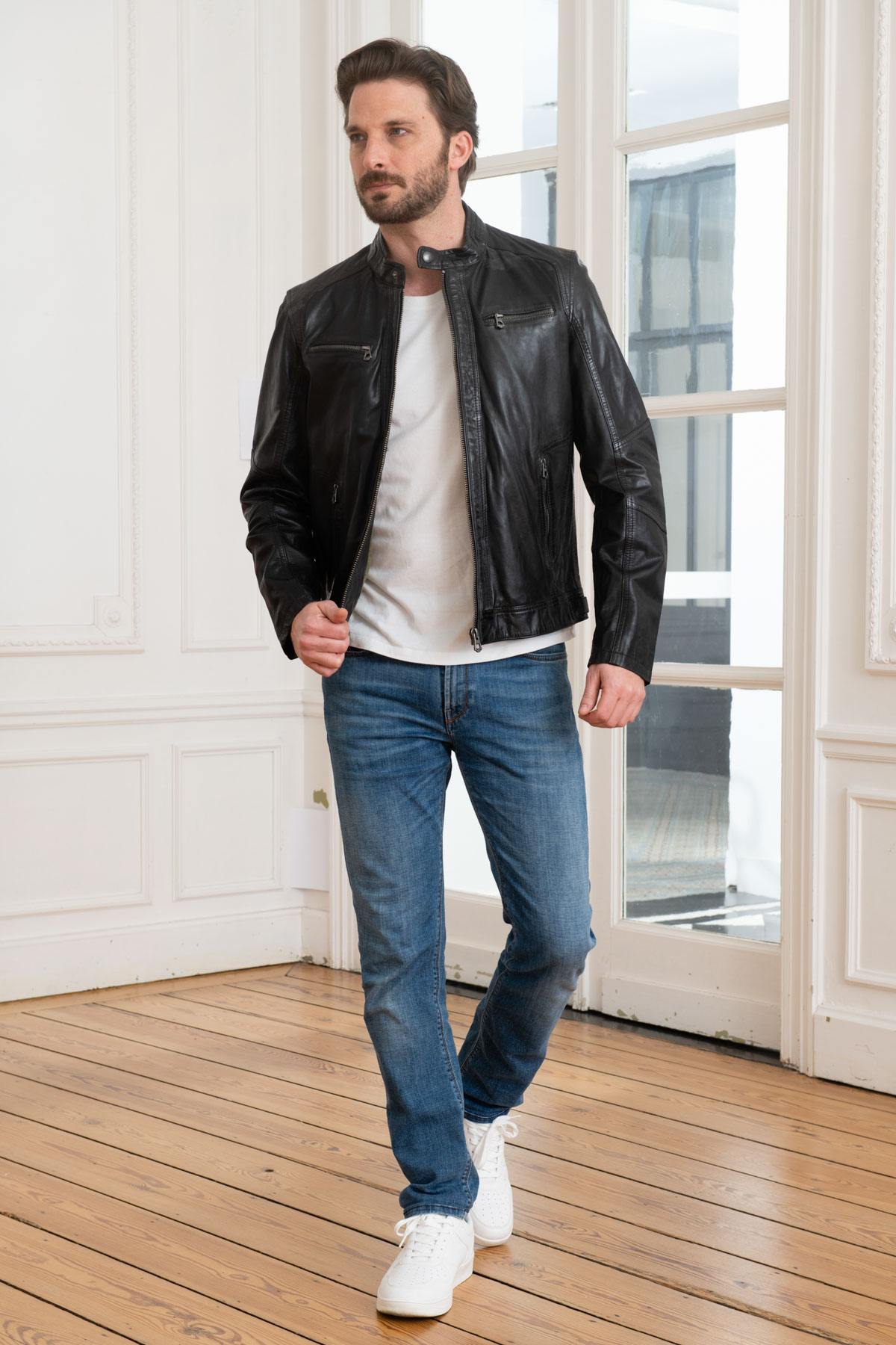 Giacche Uomo Daytona EMERSON SHEEP TIGER BLACK — vista 2