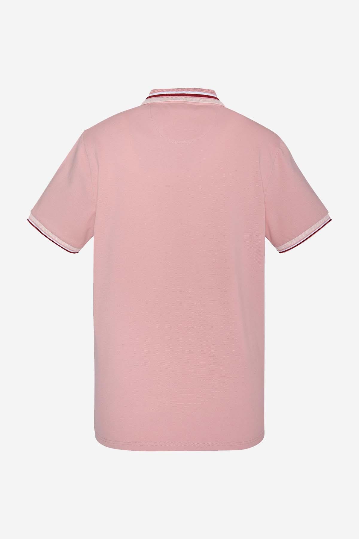Polo Hombre Schott PS NOLAN PINK — vista 3