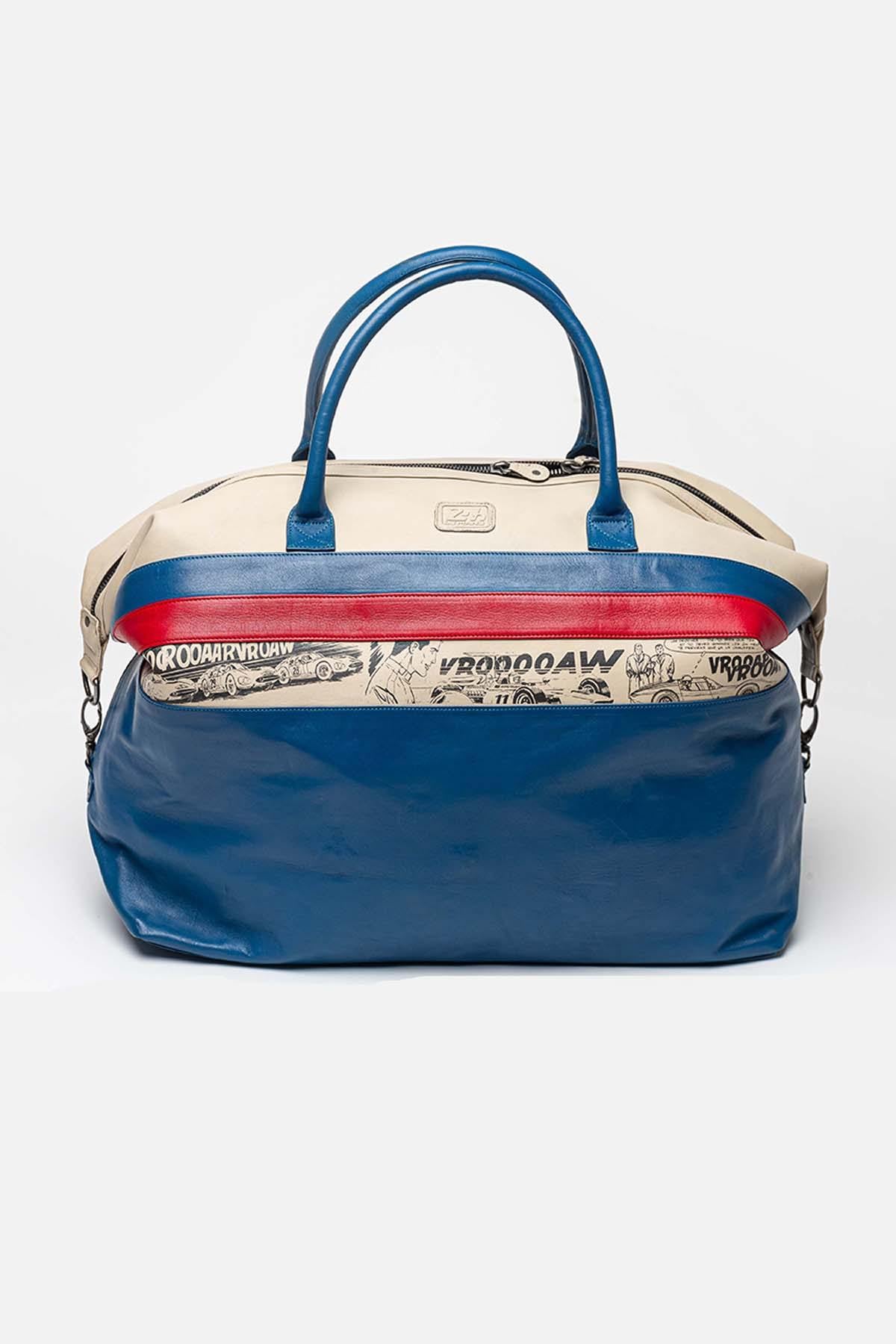 Sacs Homme Michel Vaillant HENRY 72H MICHEL VAILLANT BAG BLUE VAILLANT — vue 4