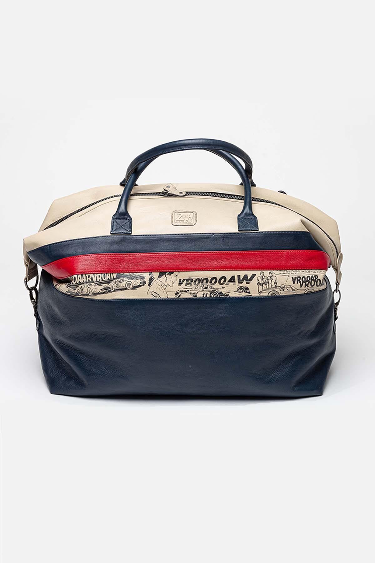 Borse Uomo Michel Vaillant HENRY 72H MICHEL VAILLANT BAG ROYAL BLUE — vista 4