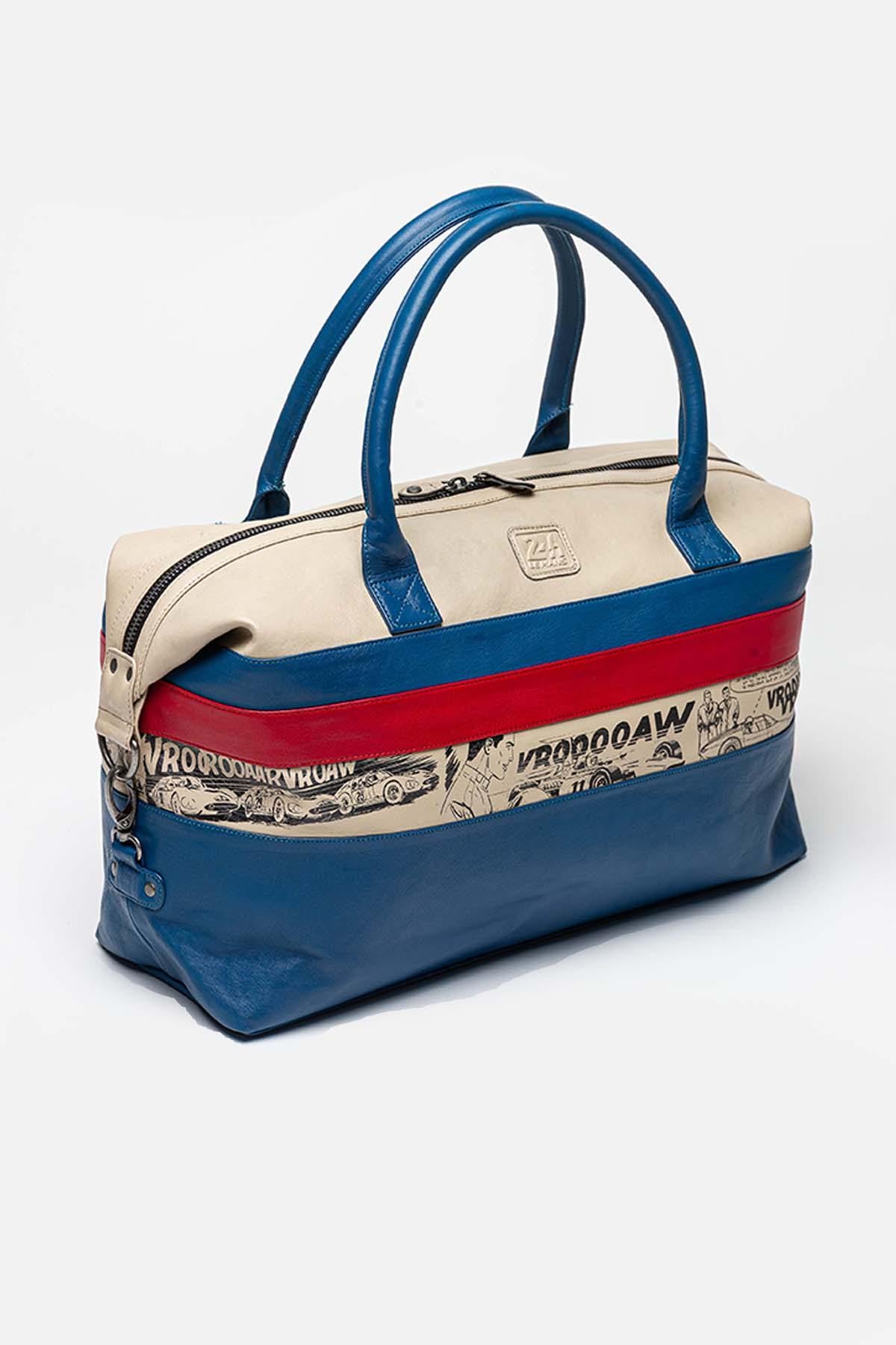 Borse Uomo Michel Vaillant STEVE 48H BAG MICHEL VAILLANT BLUE VAILLANT — vista 3