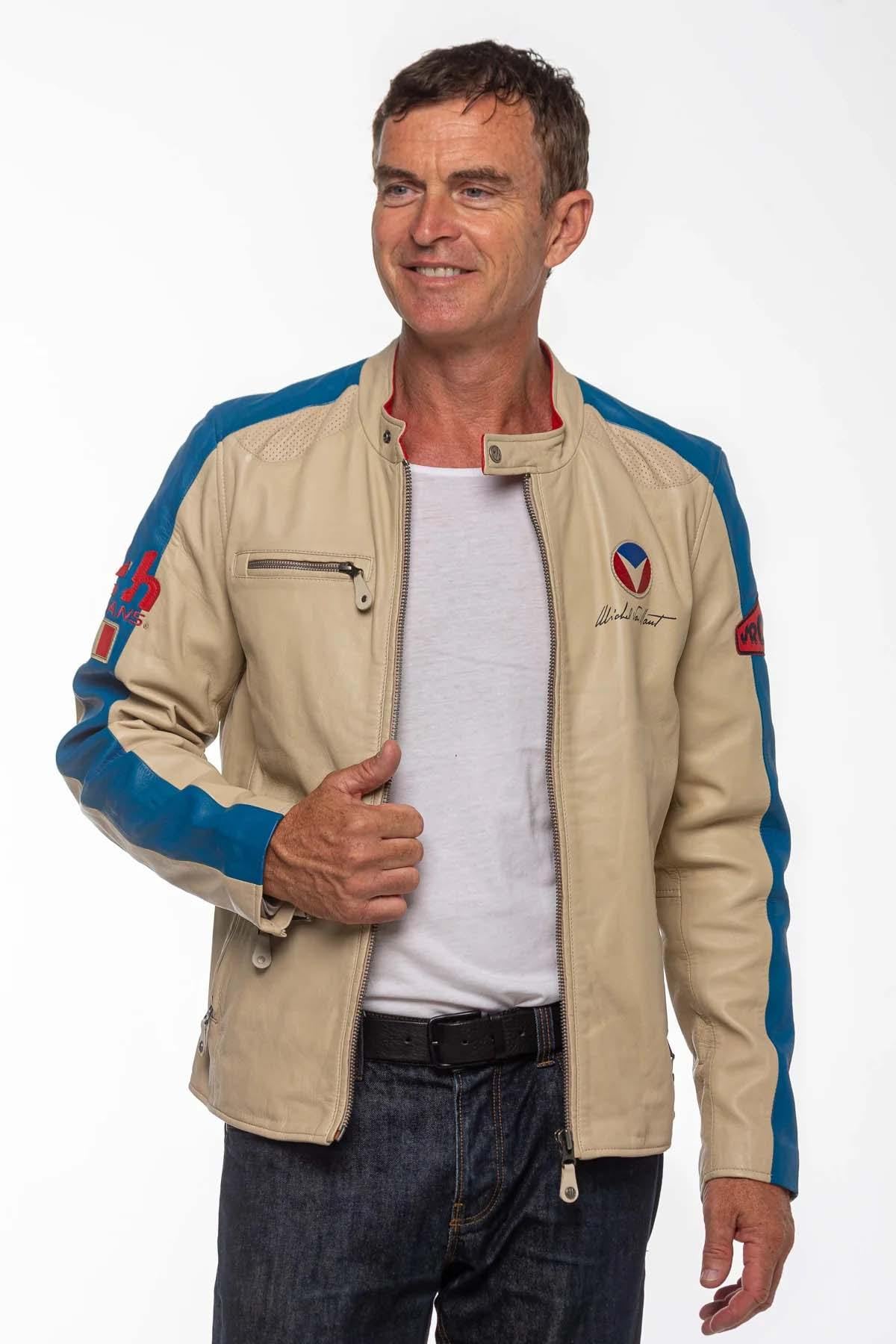 Blouson Homme Michel Vaillant MICHEL SHEEP CROWN MICHEL VAILLANT ECRU — vue 5