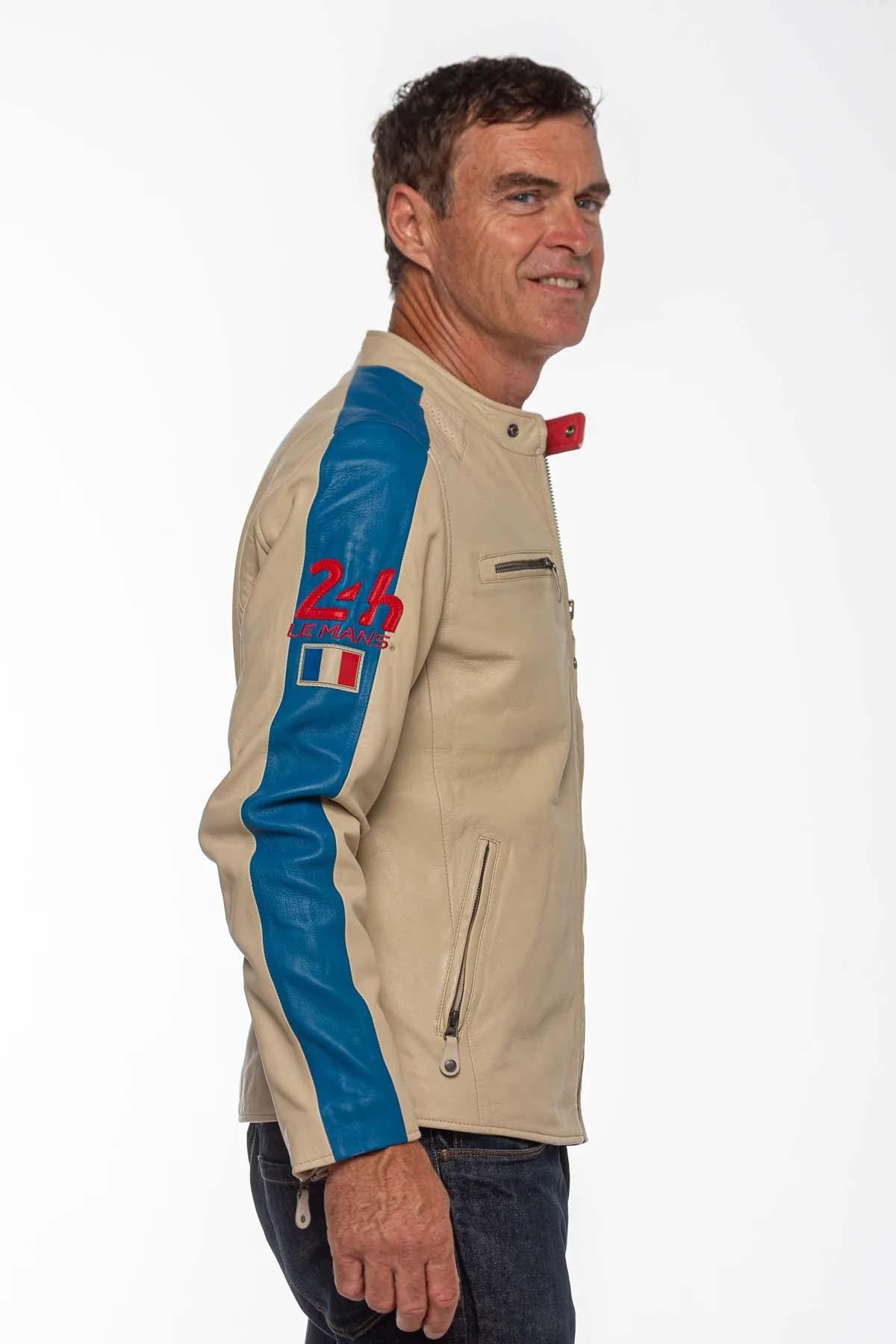 Blouson Homme Michel Vaillant MICHEL SHEEP CROWN MICHEL VAILLANT ECRU — vue 6