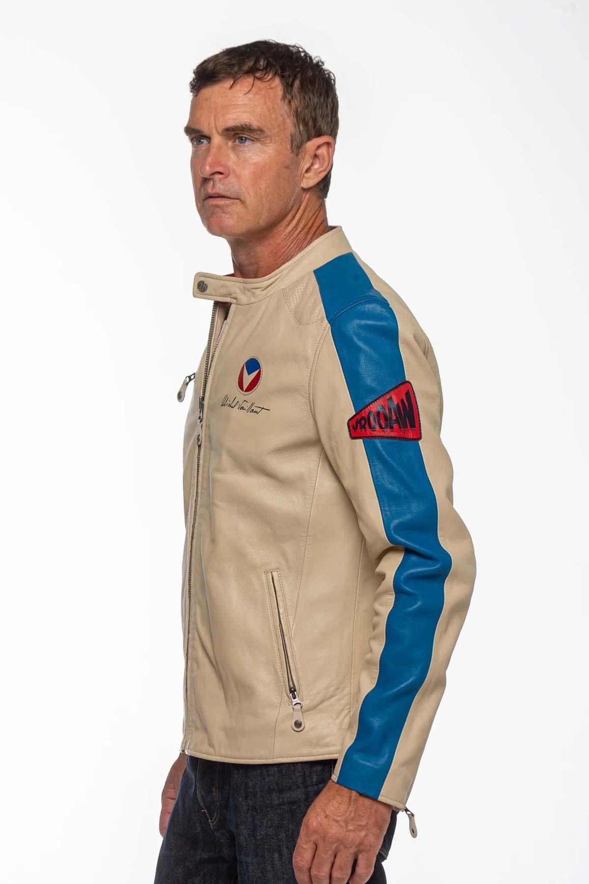 Blouson Homme Michel Vaillant MICHEL SHEEP CROWN MICHEL VAILLANT ECRU — vue 7
