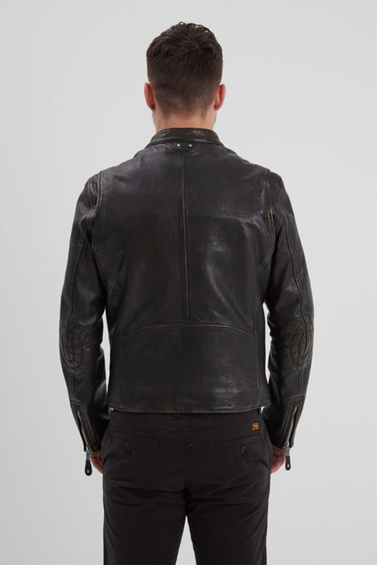 Chaqueta Hombre Daytona HOUGHTON LAMB ERMIS BLACK  — vista 3