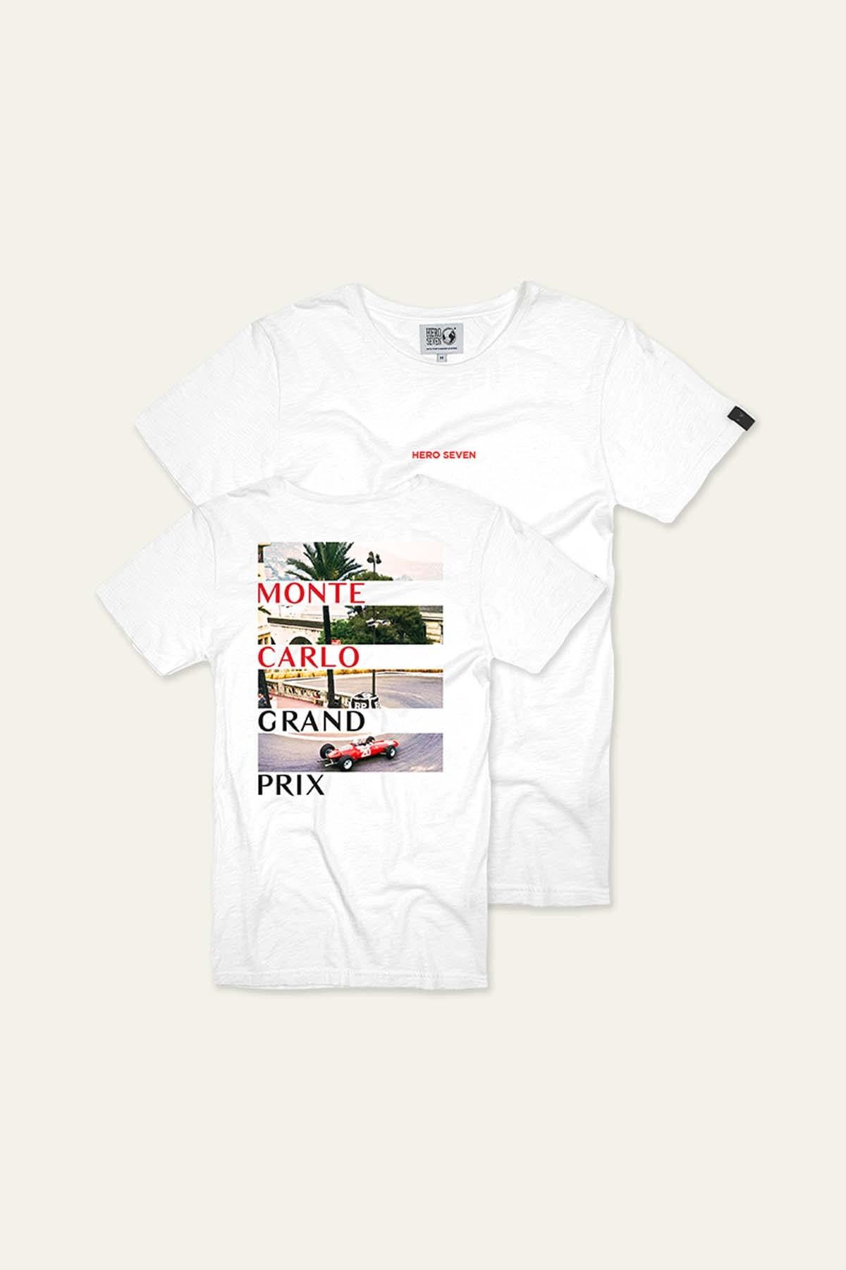 Herren T-shirt Hero Seven MONTE CARLO WHITE — Ansicht 3