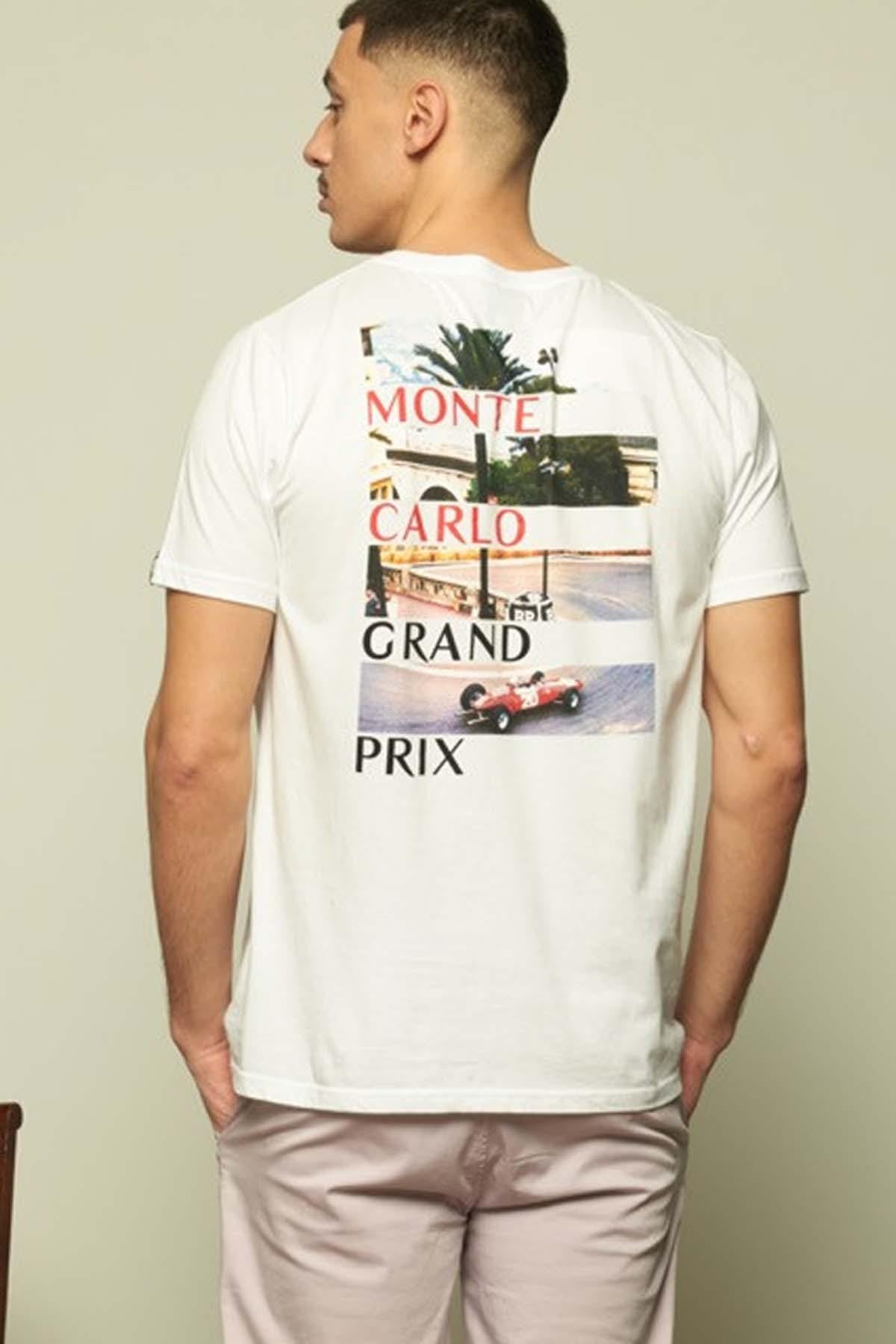 Herren T-shirt Hero Seven MONTE CARLO WHITE — Ansicht 1