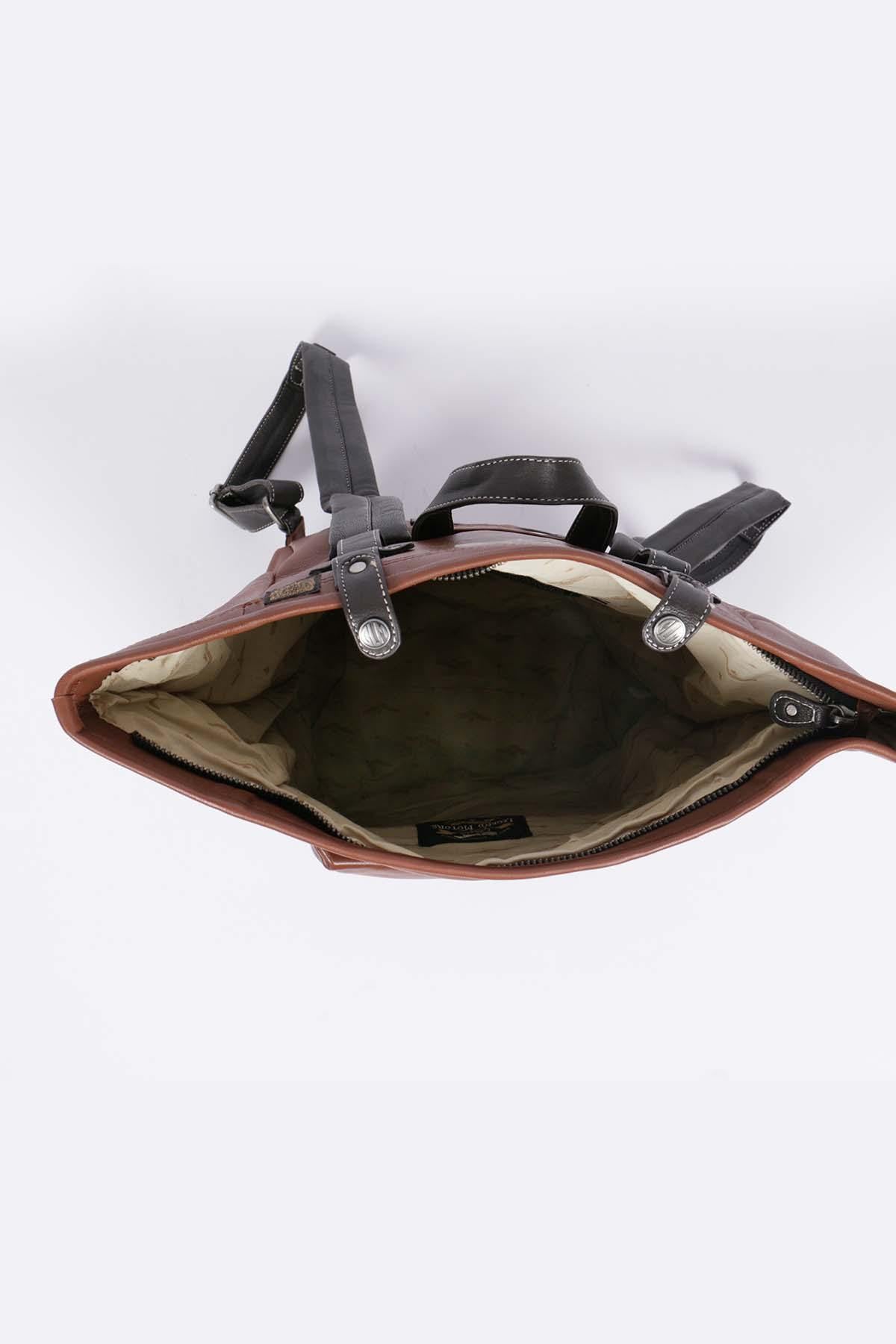 Bolsos Hombre Royal Air Force CHESHIRE BAG TORTOISE — vista 4