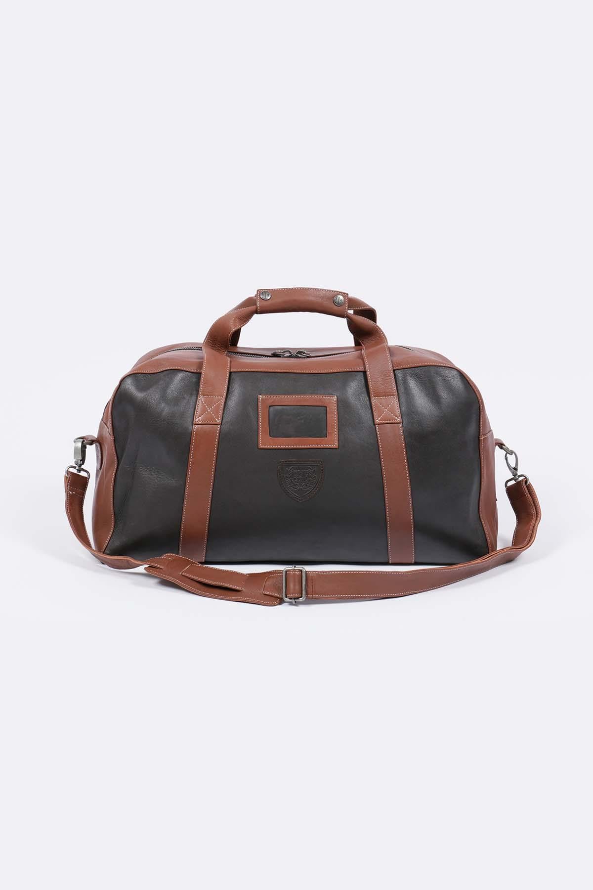 Bolsos Hombre Royal Air Force BRISTOL 48H BAG DARK BROWN — vista 3