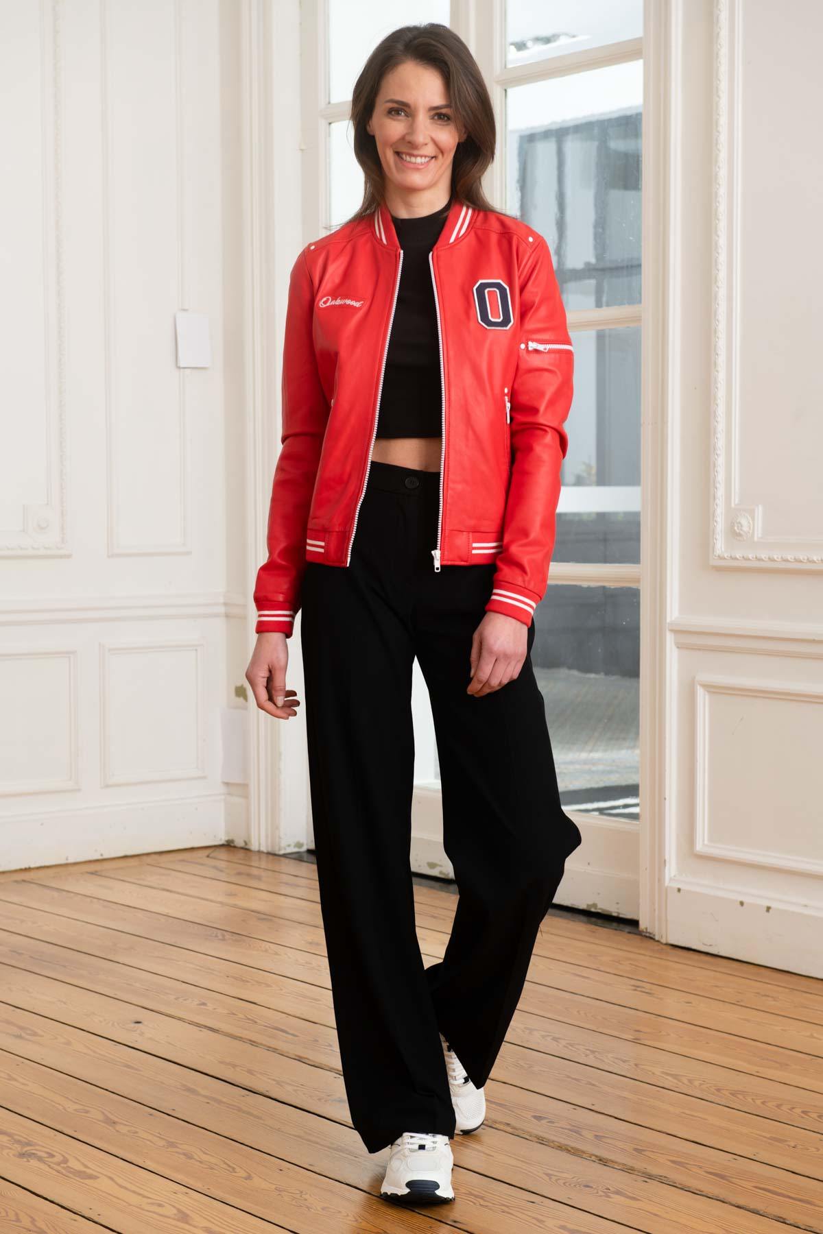 Damen Jacke Oakwood FLIRT ROUGE FONCE 539 — Ansicht 3