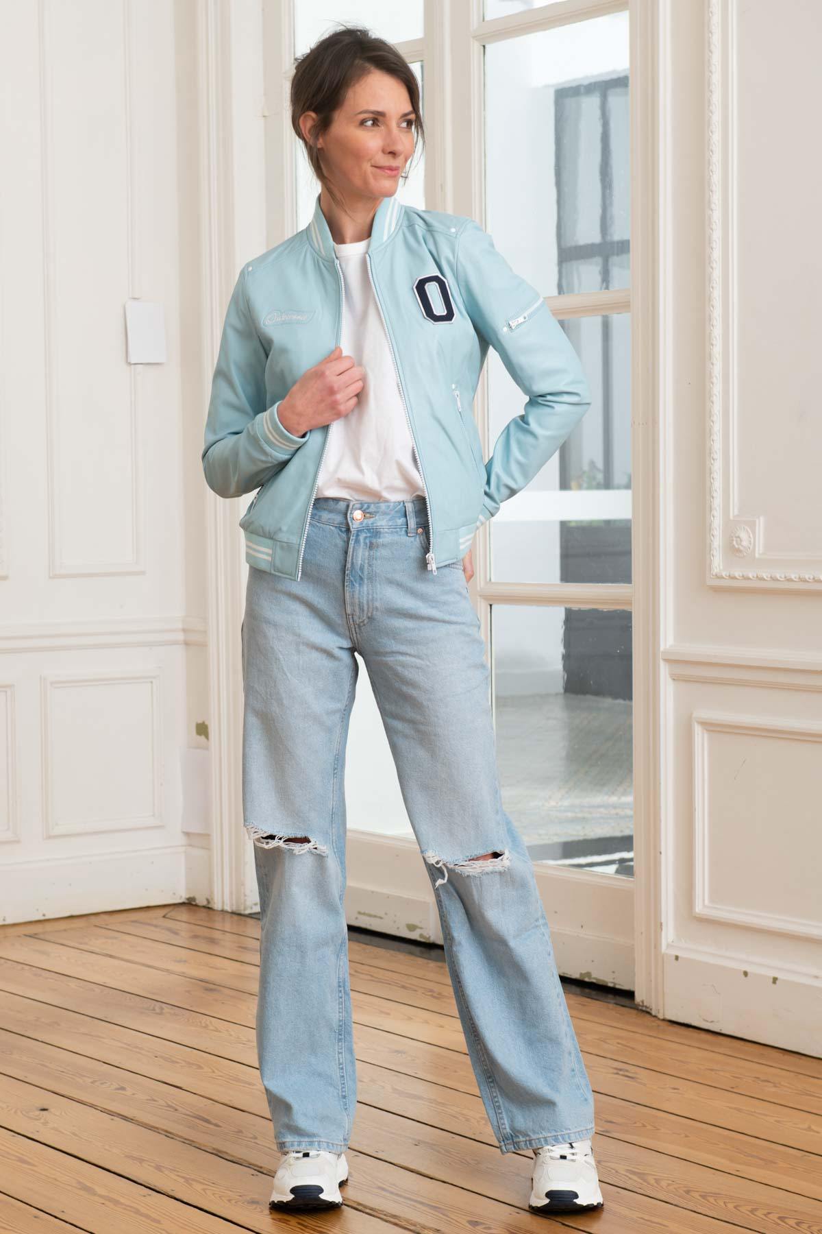 Giacche Donna Oakwood FLIRT BLEU CIEL 537 — vista 2