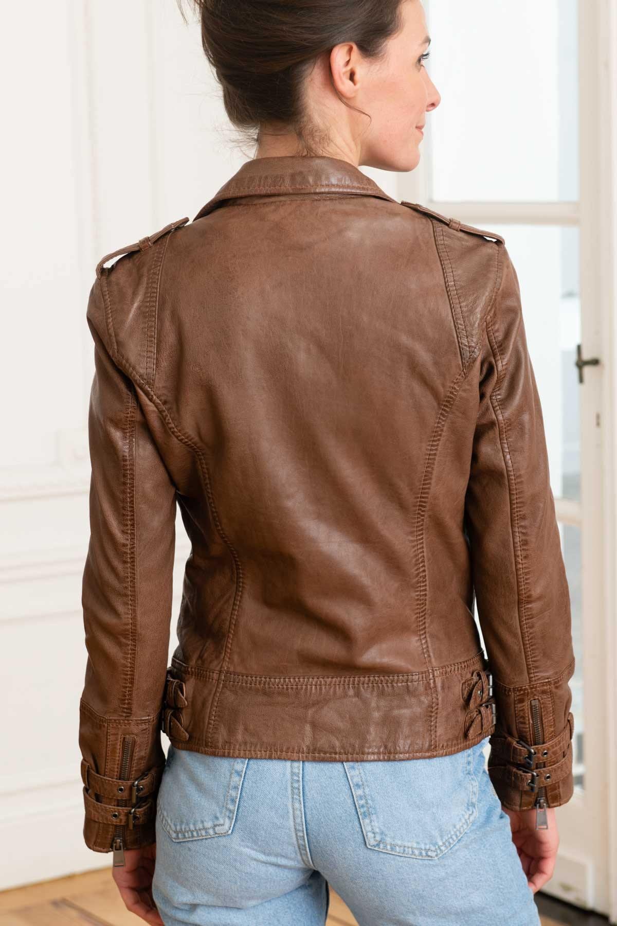 Blouson Femme Cityzen APRILIA 2 TAUPE — vue 5