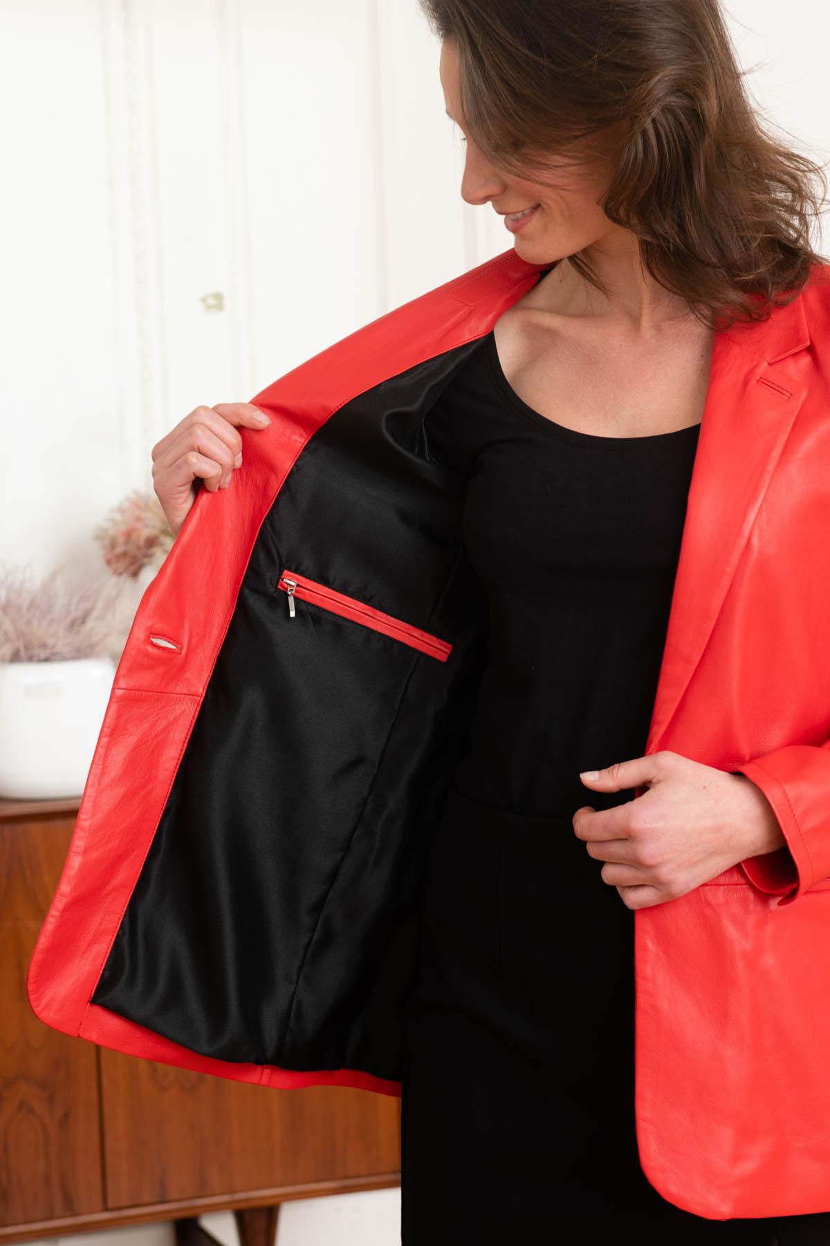 Giacche Donna Oakwood MEG ROUGE FONCE 539 — vista 3