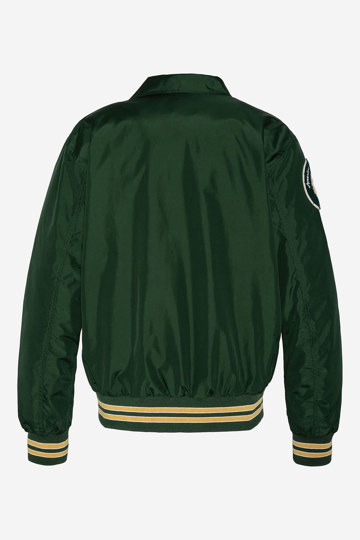 Blouson Homme Schott GIANTS DARK GREEN — vue 6