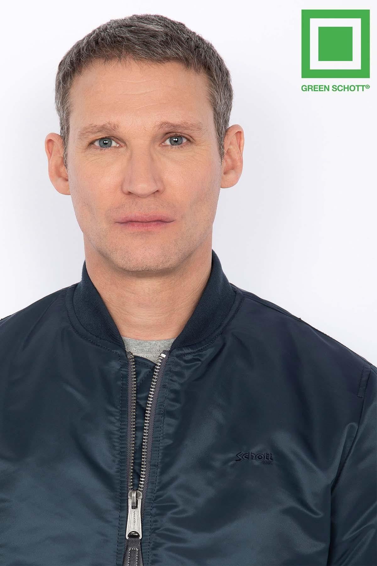 Herren Jacke Schott AIRFORCERS NAVY — Ansicht 3