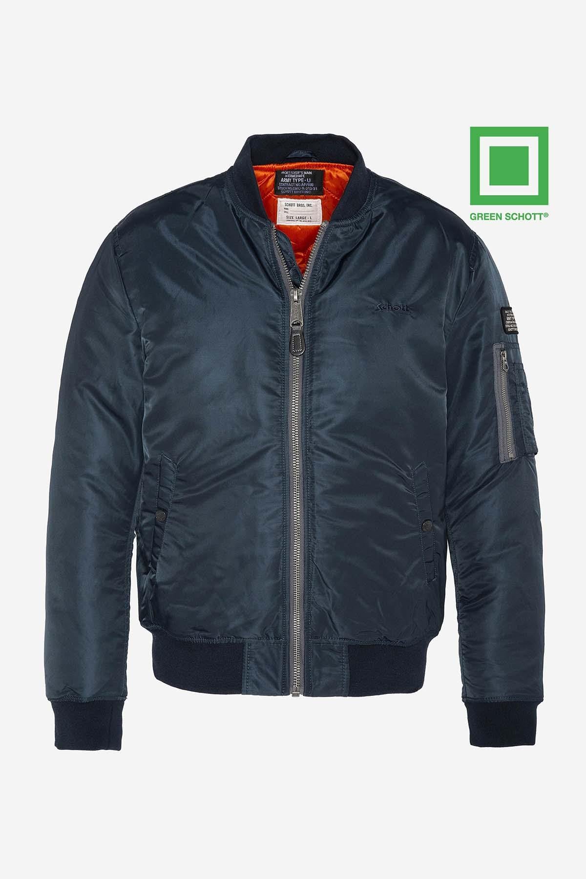 Herren Jacke Schott AIRFORCERS NAVY — Ansicht 5