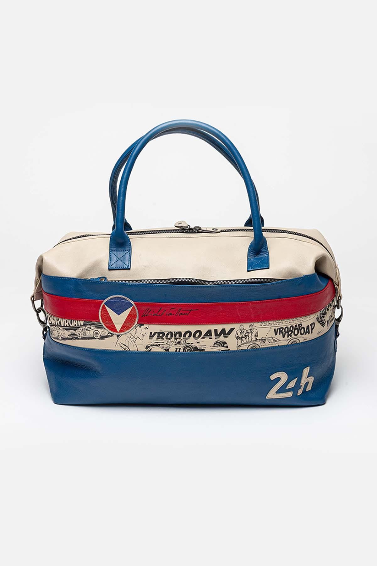 Borse Uomo Michel Vaillant STEVE 48H BAG MICHEL VAILLANT BLUE VAILLANT — vista 1