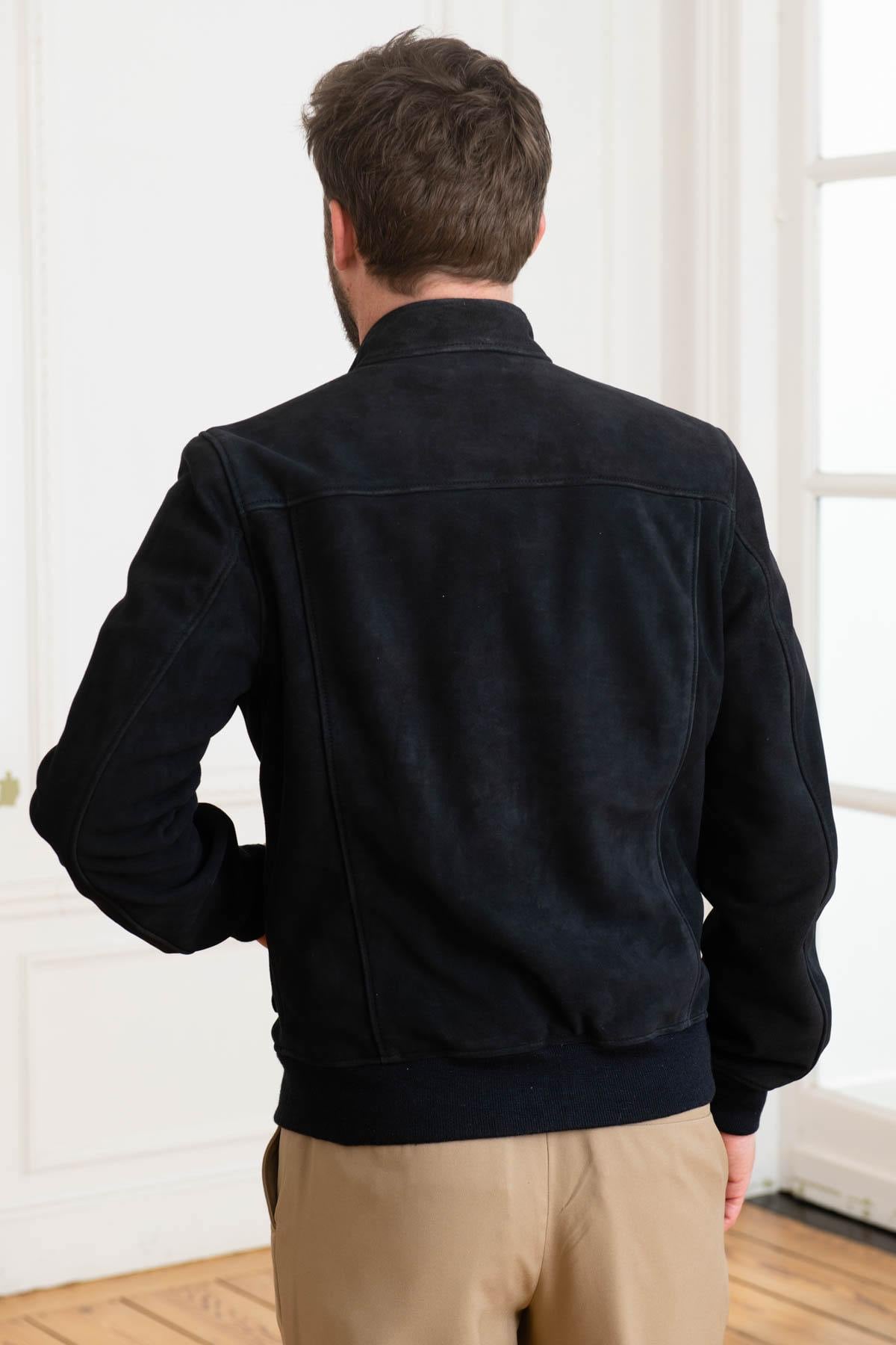 Chaqueta Hombre Schott LCSTEWARTS NAVY — vista 5