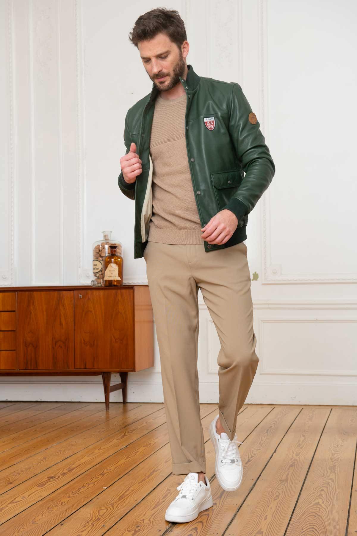 Herren Jacke 24h Le Mans TORNACO SHEEP CROWN GREEN — Ansicht 2