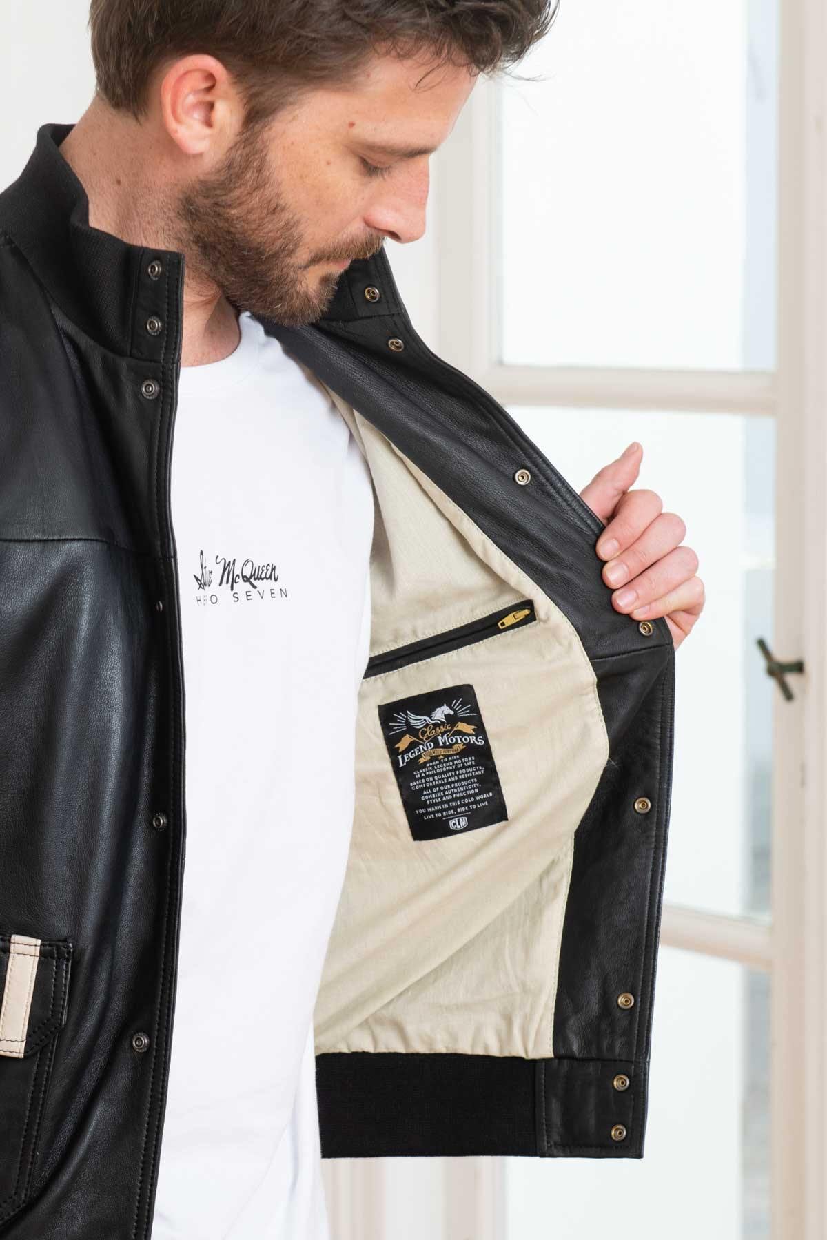 Giacche Uomo 24h Le Mans TORNACO SHEEP CROWN BLACK — vista 8