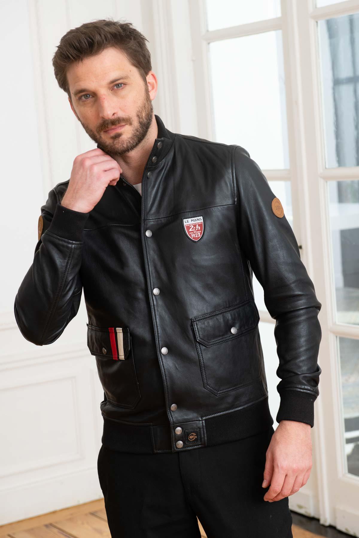 Giacche Uomo 24h Le Mans TORNACO SHEEP CROWN BLACK — vista 4