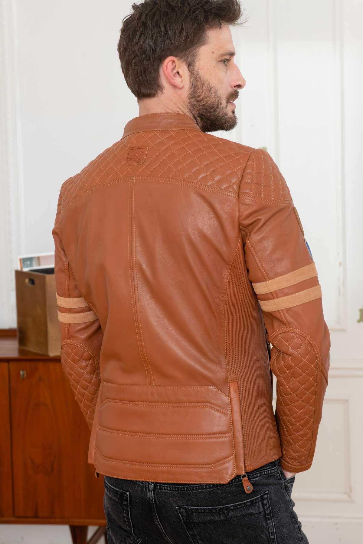 Herren Jacke 24h Le Mans SILVERSTONE SHEEP CROWN HAVANE — Ansicht 7