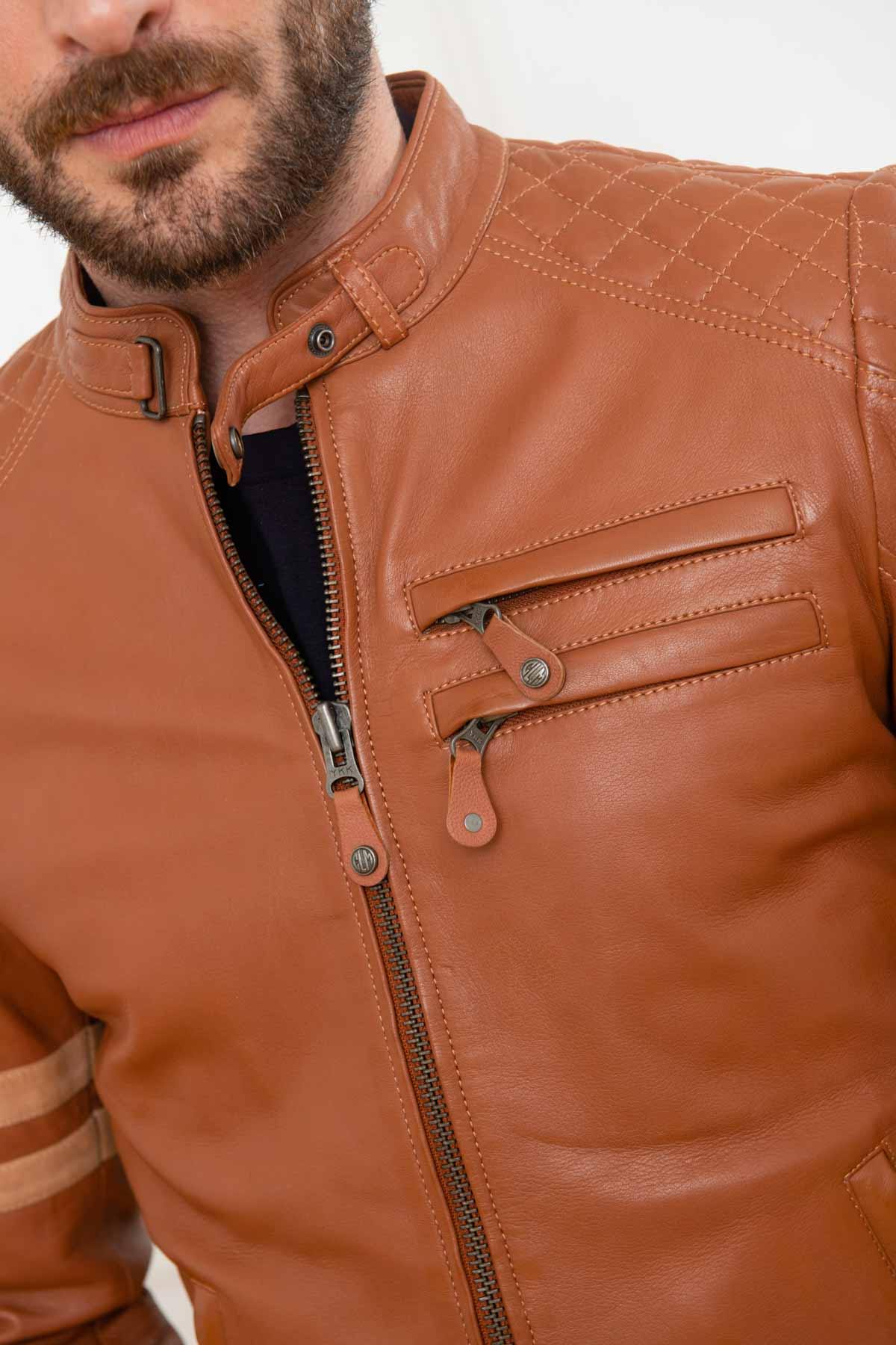 Herren Jacke 24h Le Mans SILVERSTONE SHEEP CROWN HAVANE — Ansicht 9