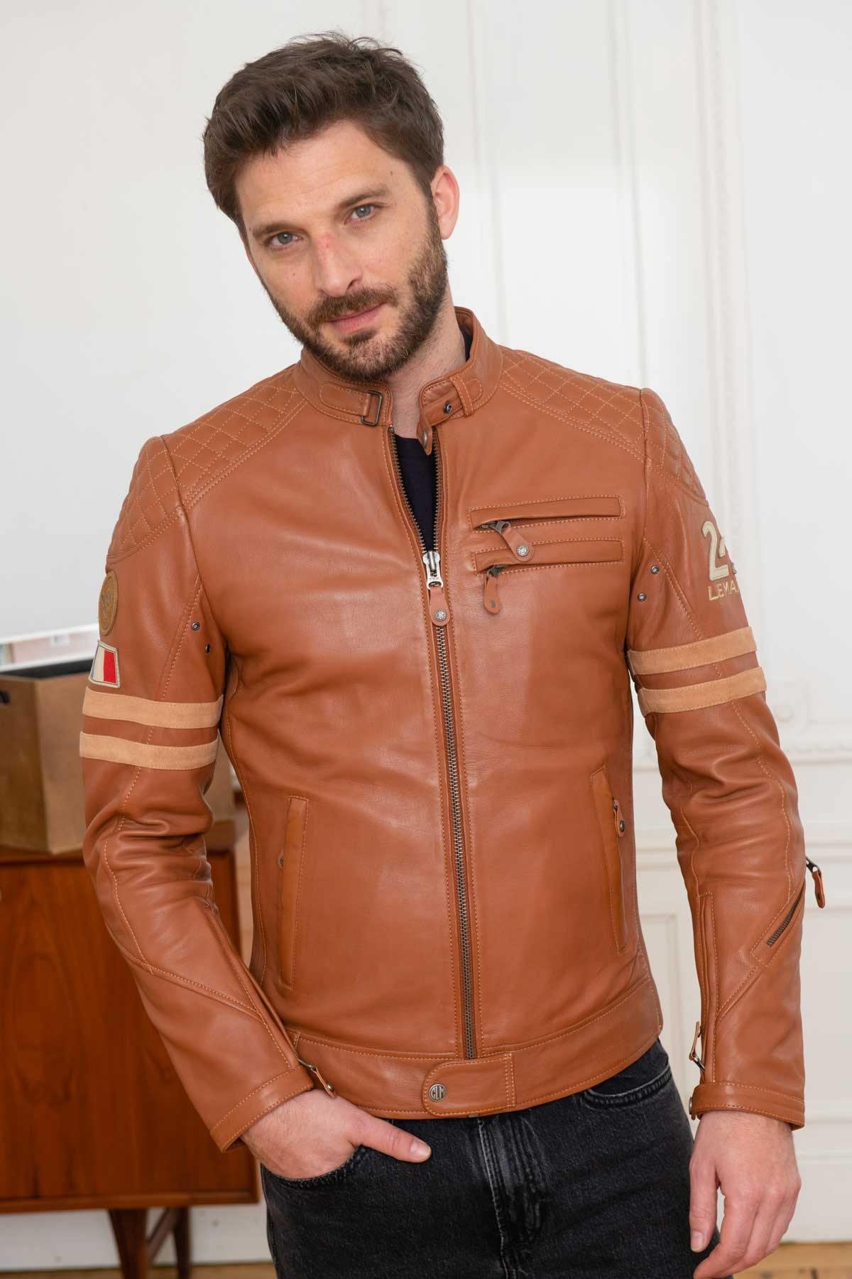 Herren Jacke 24h Le Mans SILVERSTONE SHEEP CROWN HAVANE — Ansicht 5