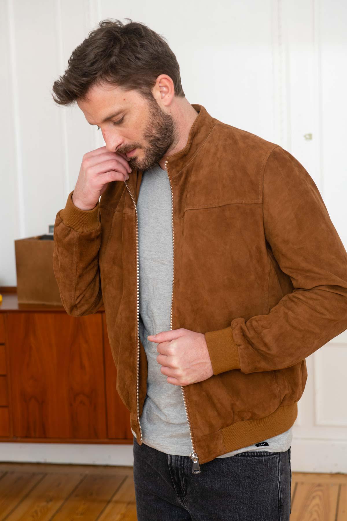 Chaqueta Hombre Cityzen LAS PALMAS COGNAC — vista 1