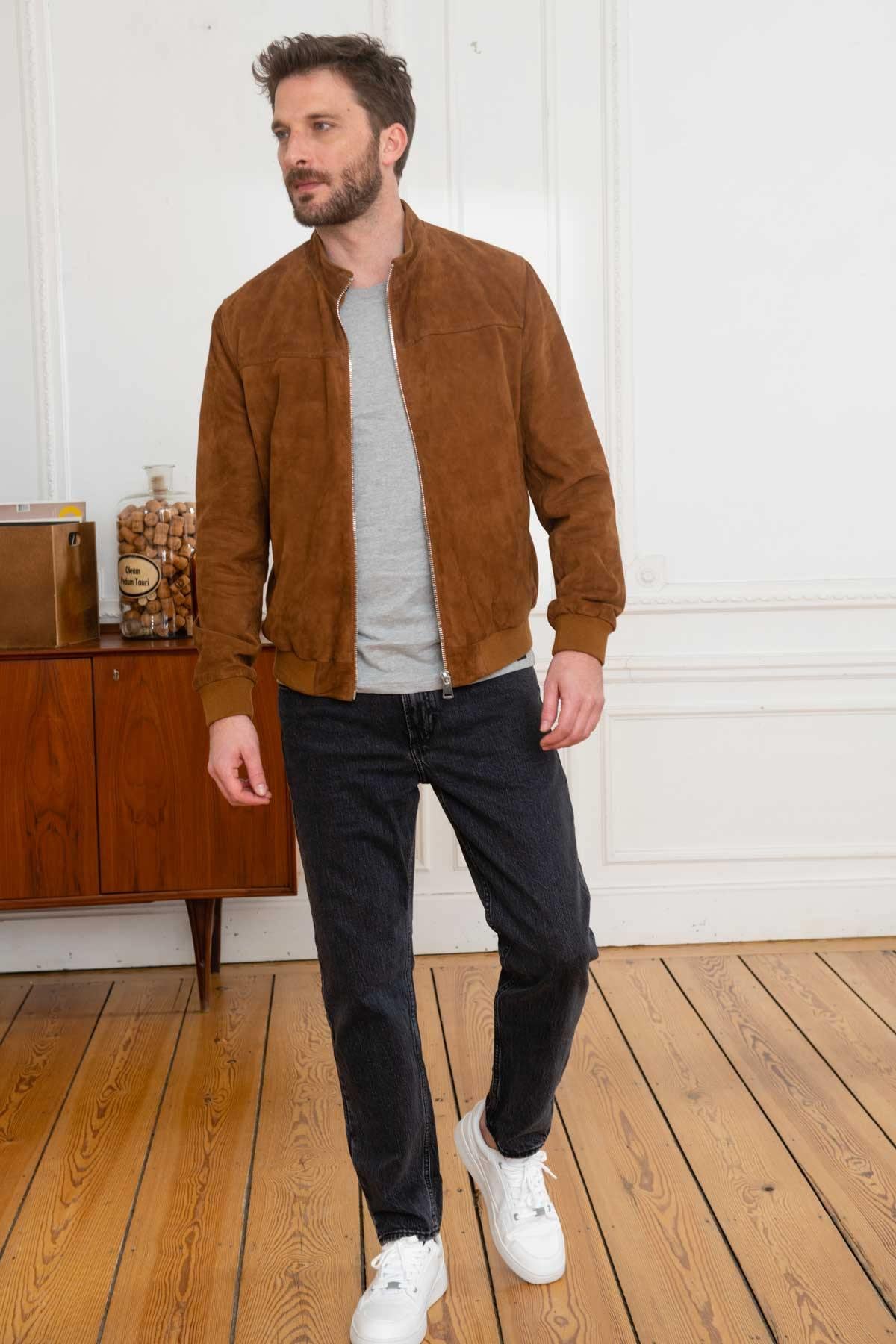 Chaqueta Hombre Cityzen LAS PALMAS COGNAC — vista 2