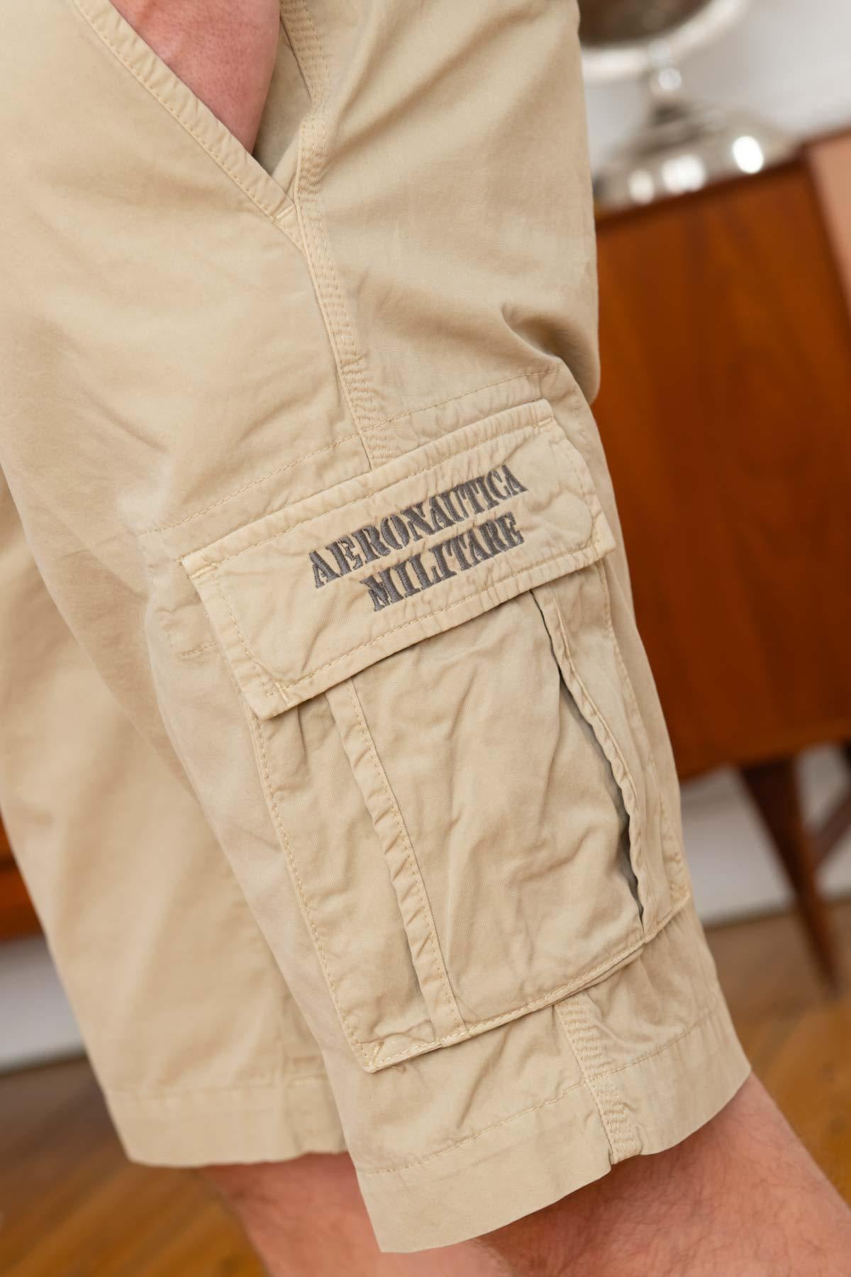 Short Uomo Aeronautica Militare 231BE066CT1122 57437 SAND — vista 5