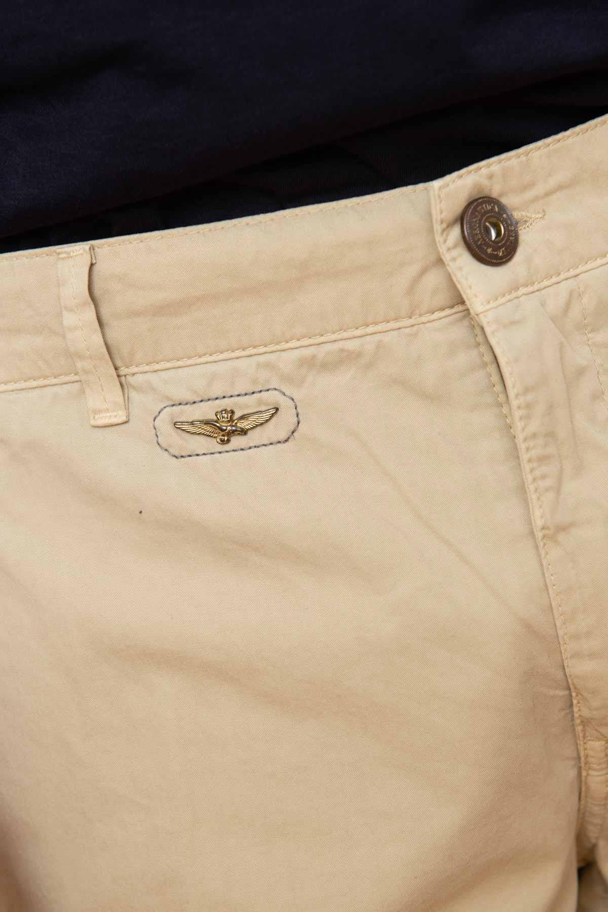 Short Uomo Aeronautica Militare 231BE066CT1122 57437 SAND — vista 4