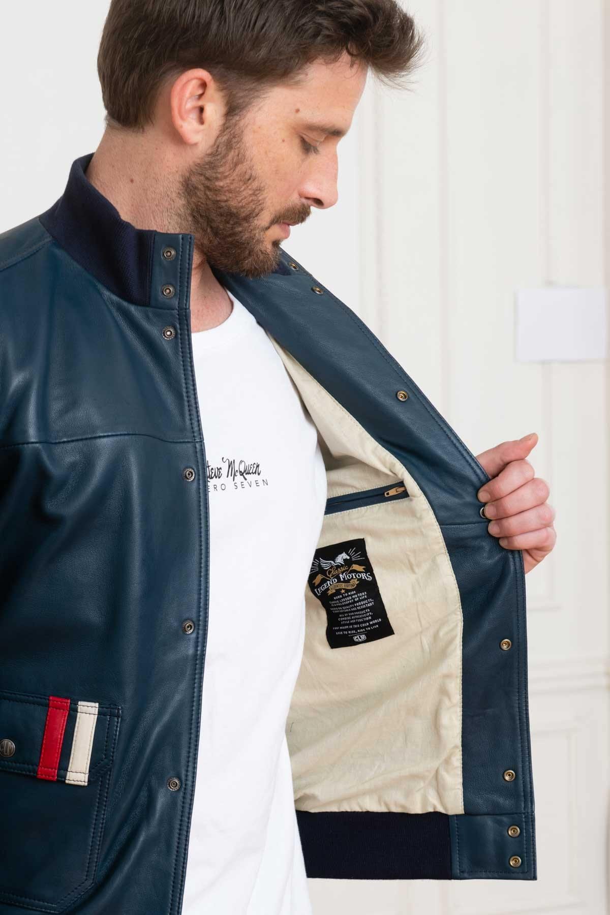 Chaqueta Hombre 24h Le Mans TORNACO SHEEP CROWN ROYAL BLUE — vista 4