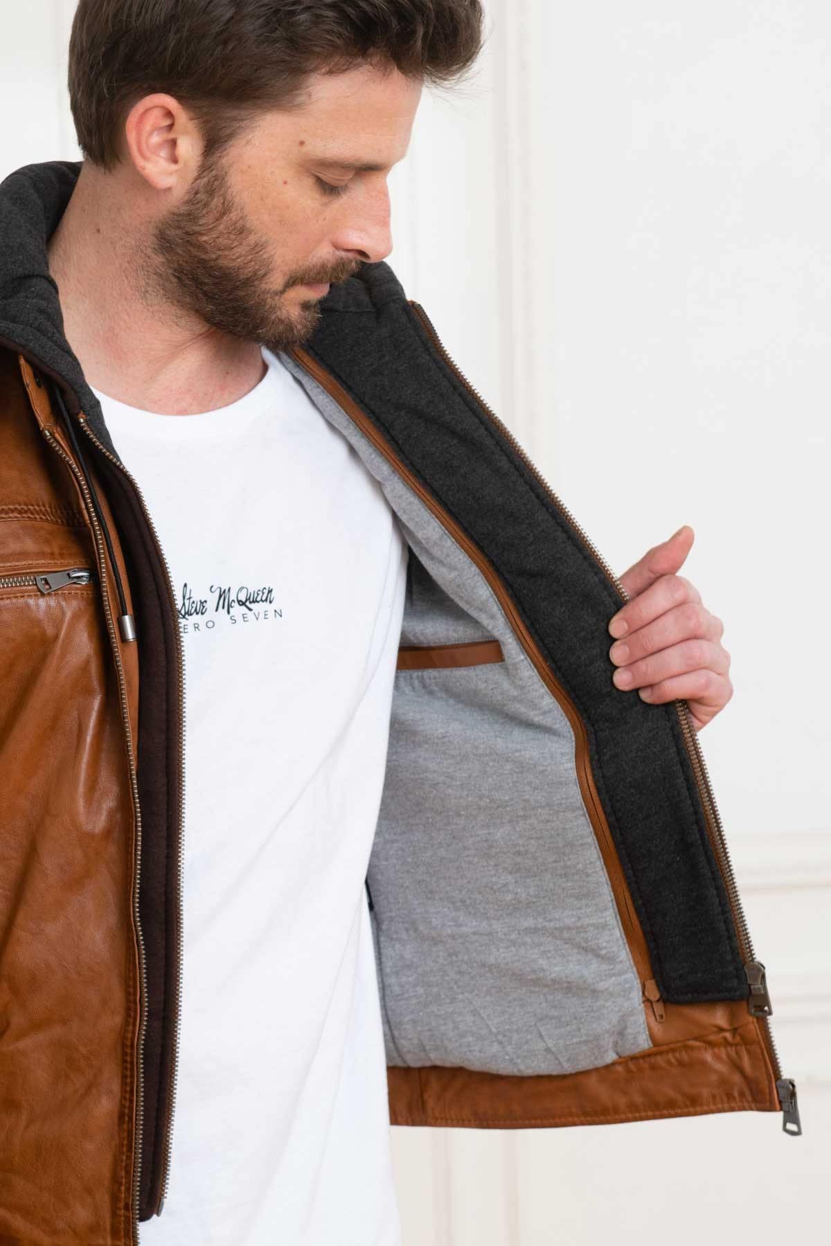 Chaqueta Hombre Cityzen PHILADELPHIA 3 CAMEL — vista 4
