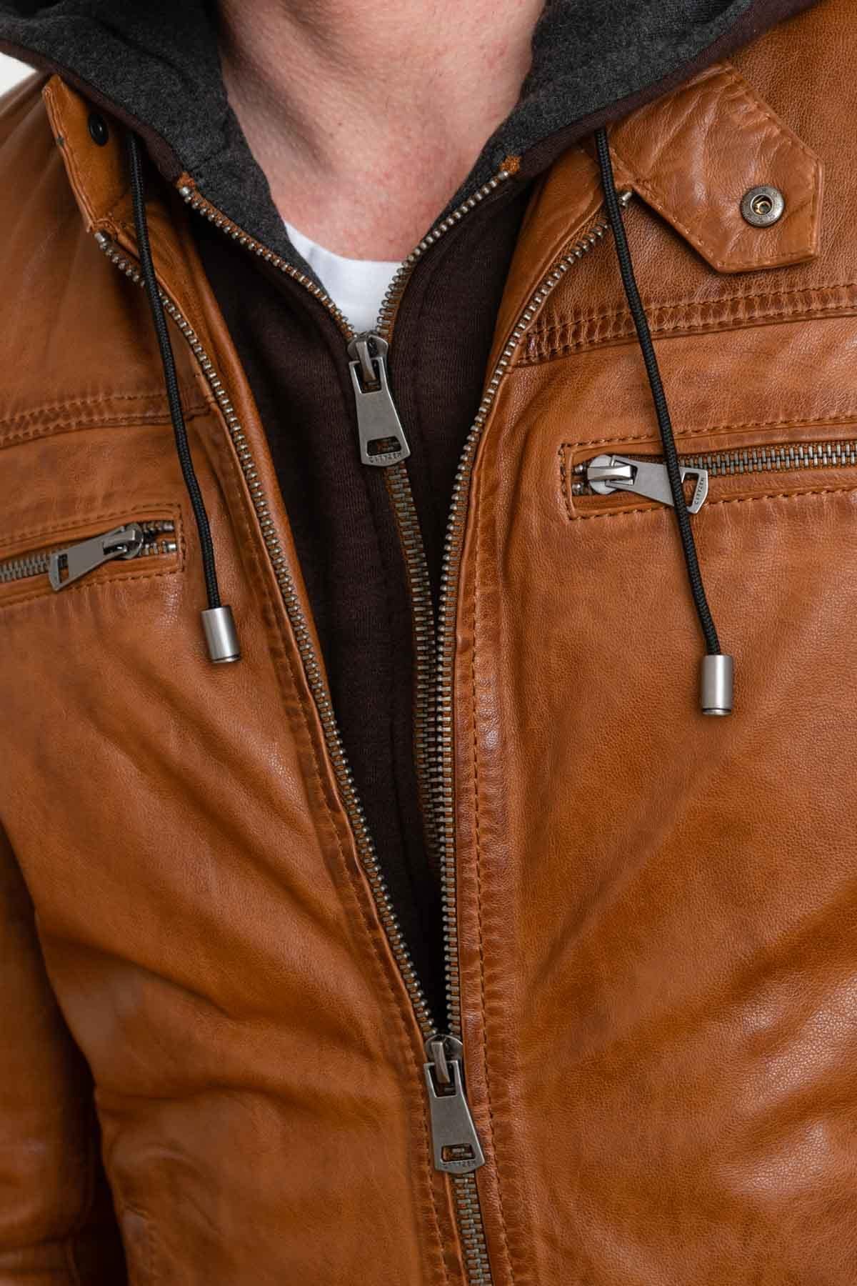 Chaqueta Hombre Cityzen PHILADELPHIA 3 CAMEL — vista 7