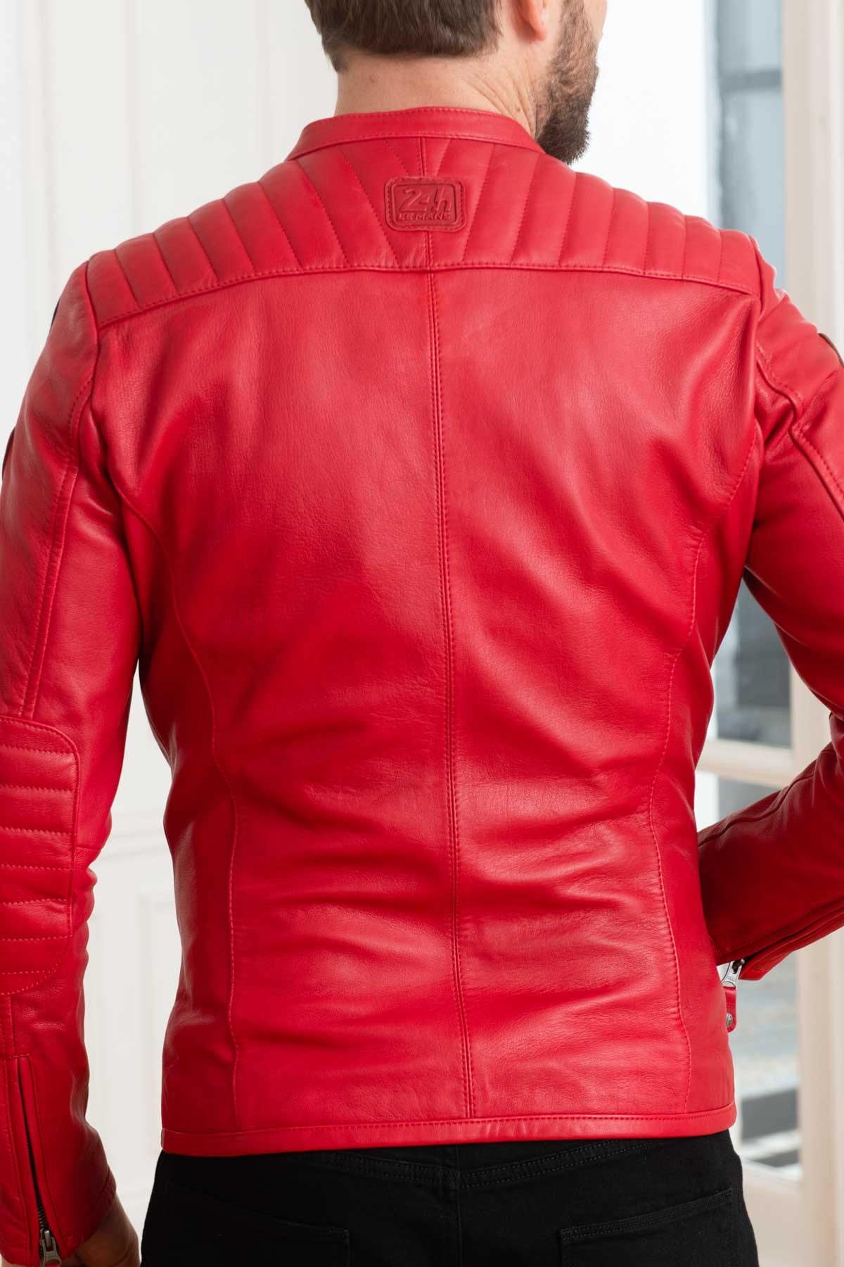 Chaqueta Hombre 24h Le Mans MARNE SHEEP CROWN RACING RED — vista 6