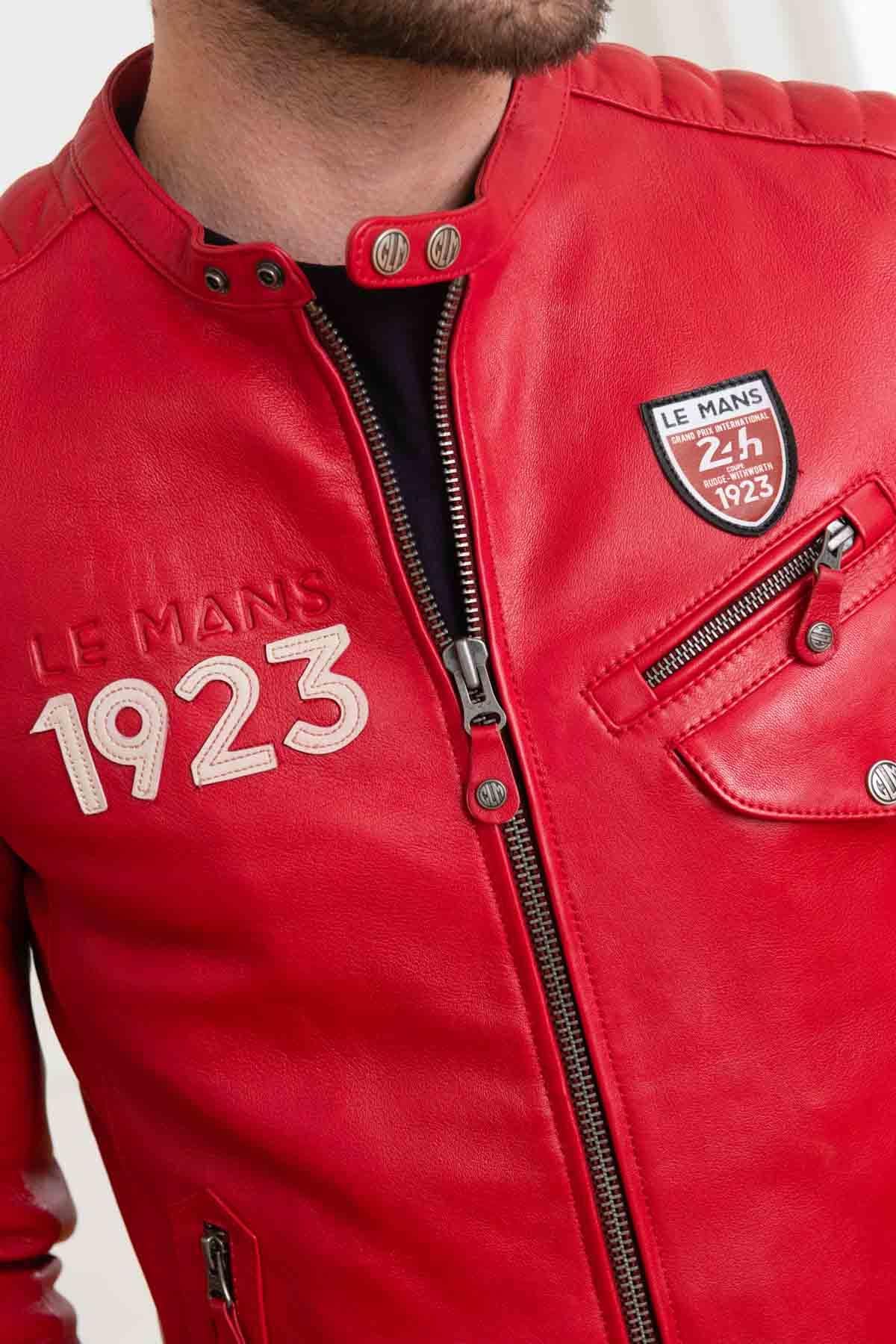 Chaqueta Hombre 24h Le Mans MARNE SHEEP CROWN RACING RED — vista 9