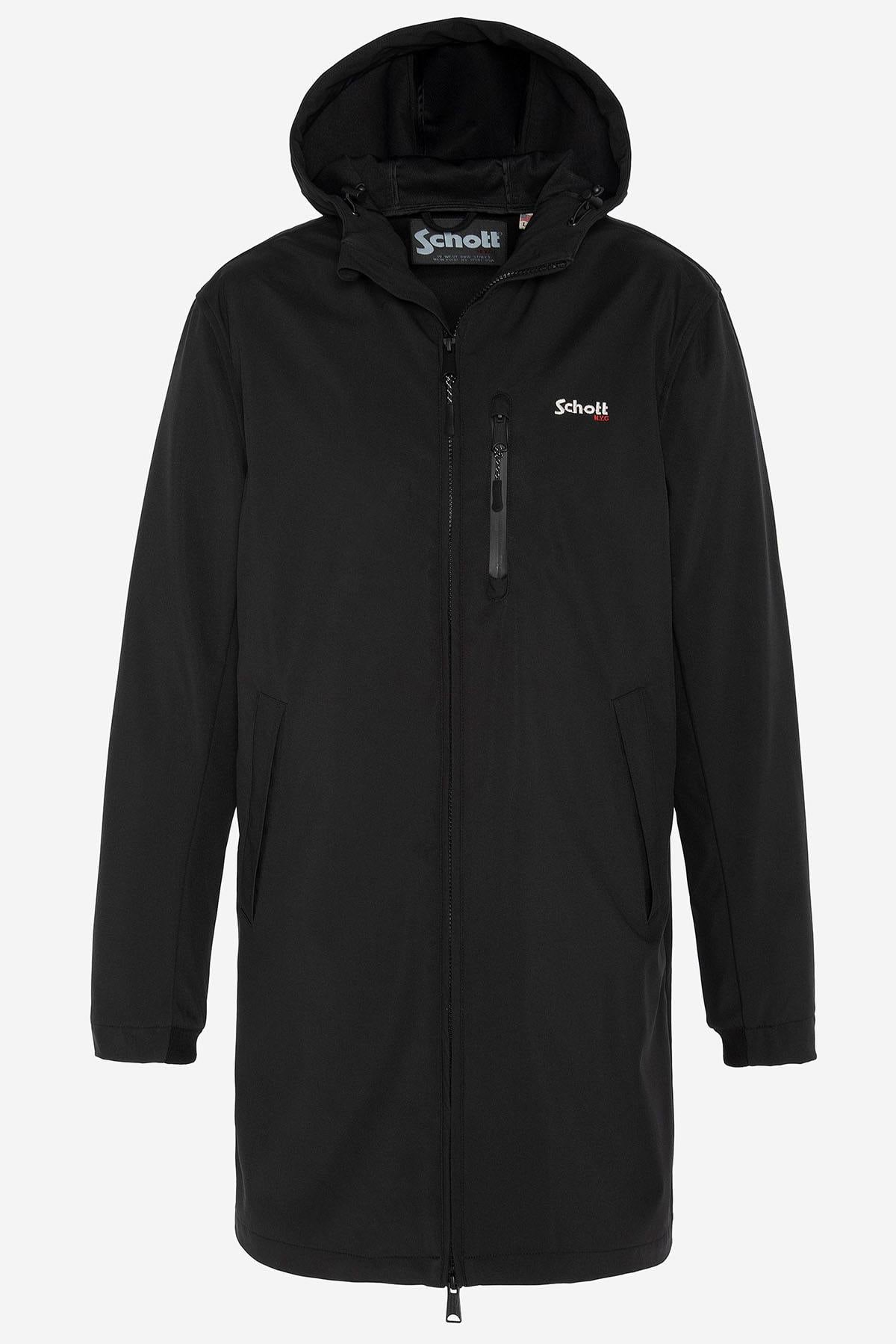 Herren Mantel Schott KIAN BLACK — Ansicht 2