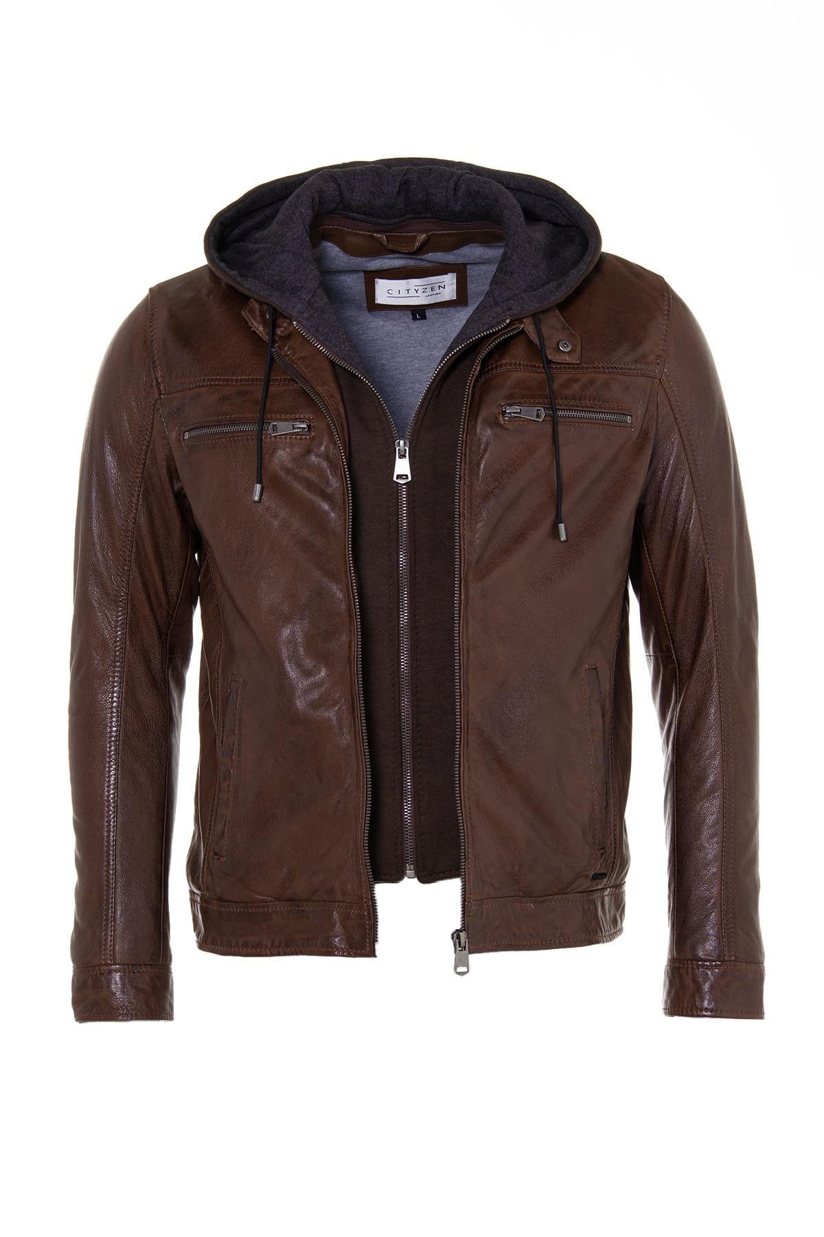 Giacche Uomo Cityzen PHILADELPHIA 3 BROWN — vista 3