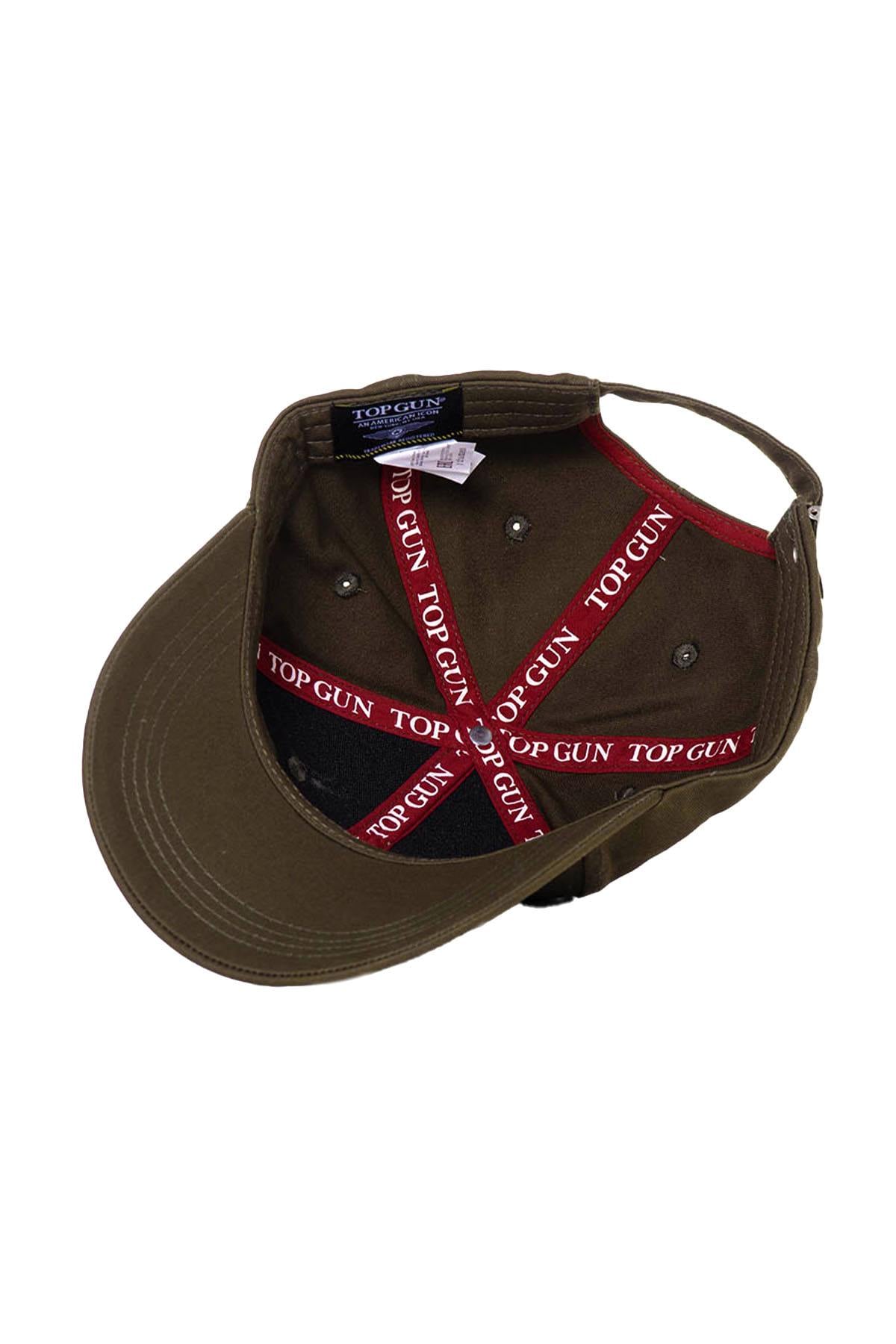 Cappellino Uomo Top Gun CASQUETTE TOP GUN FLAG K — vista 2