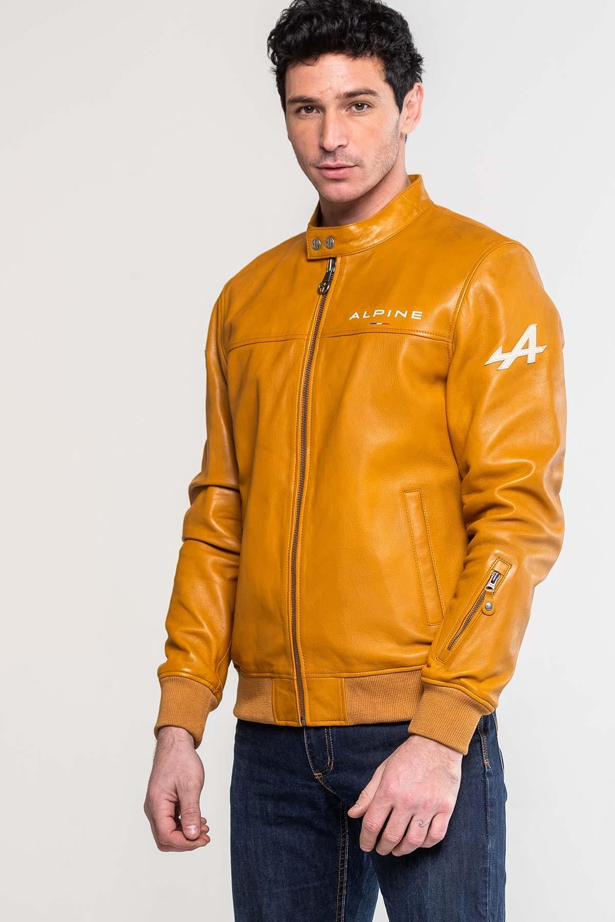 Blouson Homme Alpine JEAN SHEEP CROWN YELLOW — vue 3