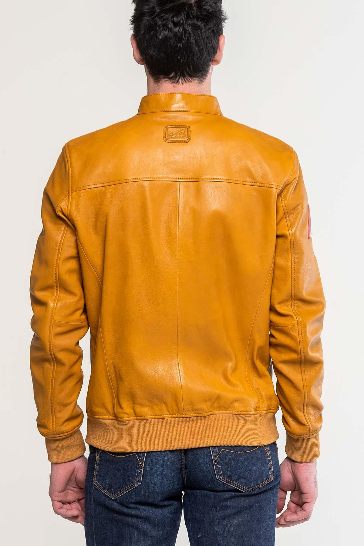 Blouson Homme Alpine JEAN SHEEP CROWN YELLOW — vue 4