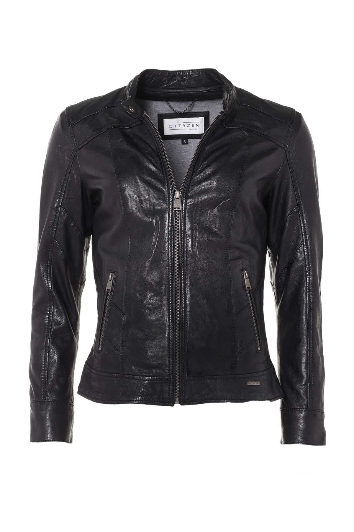 Chaqueta Mujeres Cityzen ISABELA BLACK — vista 3