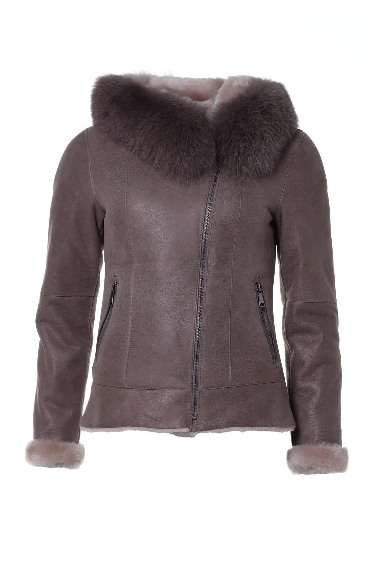 Giacche Donna Cityzen ROMA KREK MERINOS ELEPHANT — vista 7