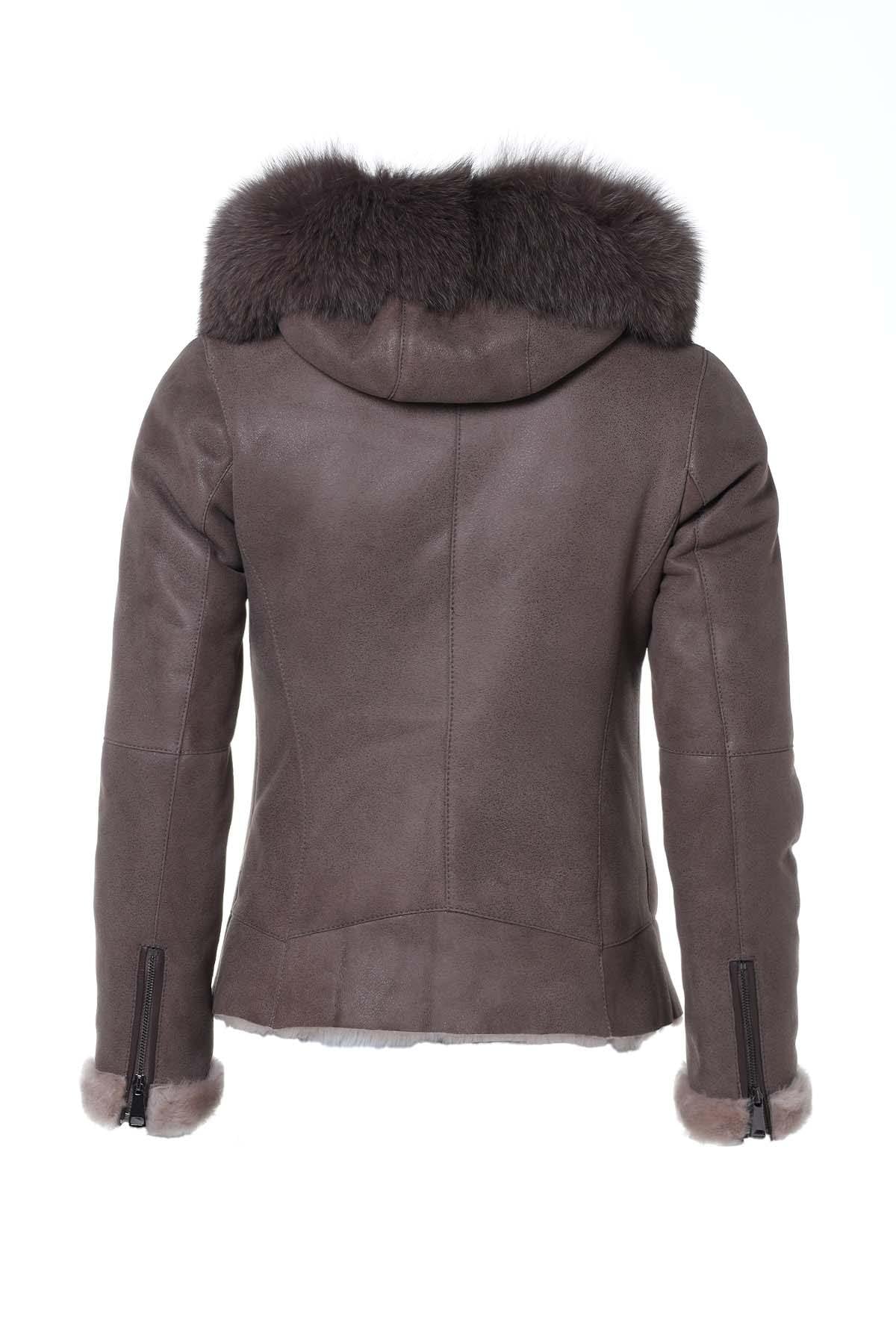 Giacche Donna Cityzen ROMA KREK MERINOS ELEPHANT — vista 9