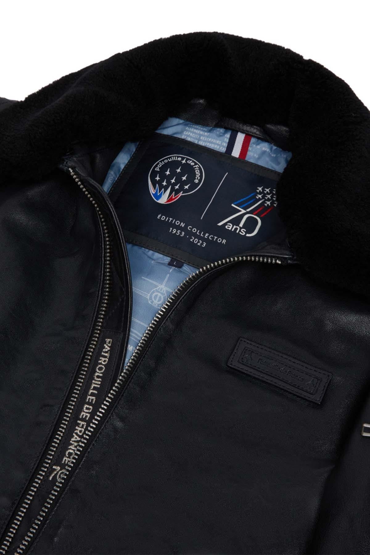 Giacche Uomo Patrouille De France OFFICIAL 70 ALPHA BLACK — vista 8
