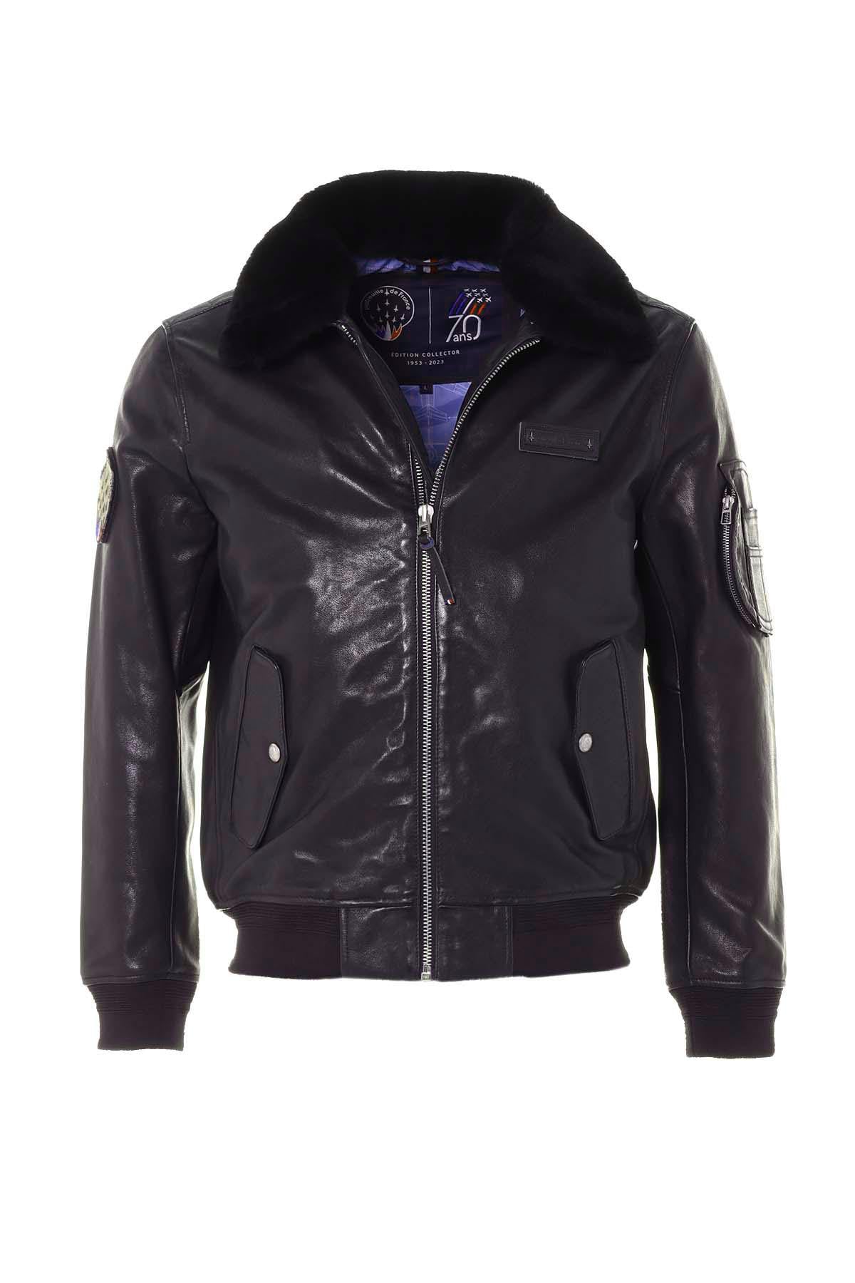 Giacche Uomo Patrouille De France OFFICIAL 70 ALPHA DARK NAVY — vista 5