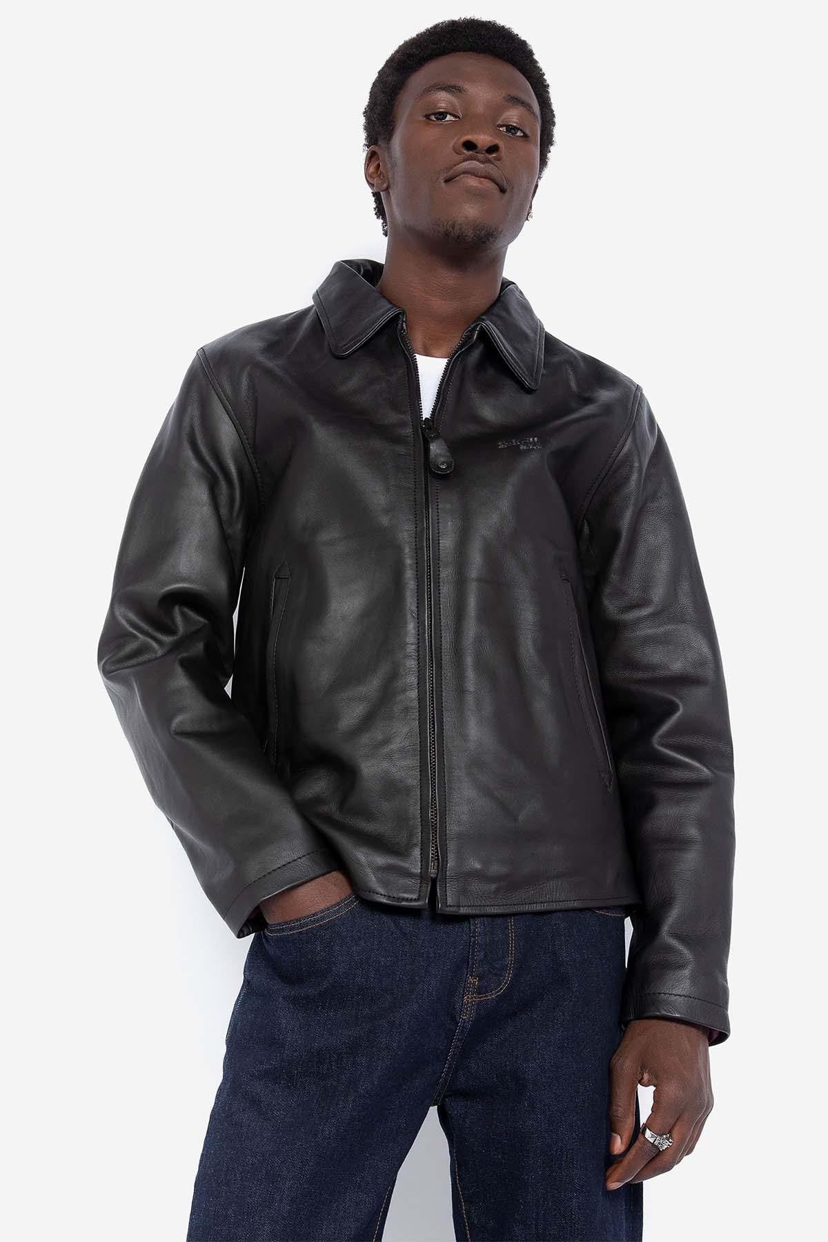 Chaqueta Hombre Schott LC5100 BLACK — vista 1