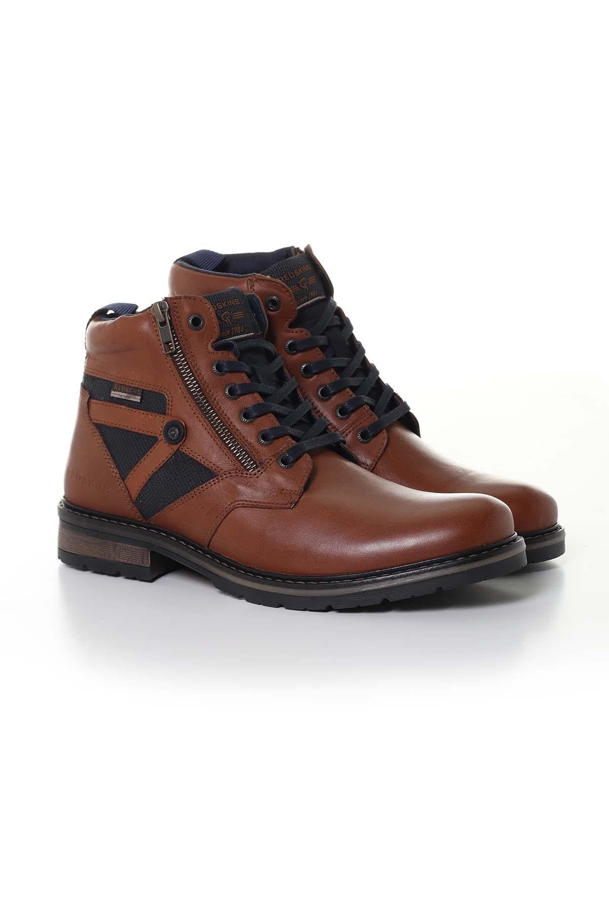 Herren Boots/stiefel Redskins ETERNEL COGNAC+MARINE — Ansicht 1