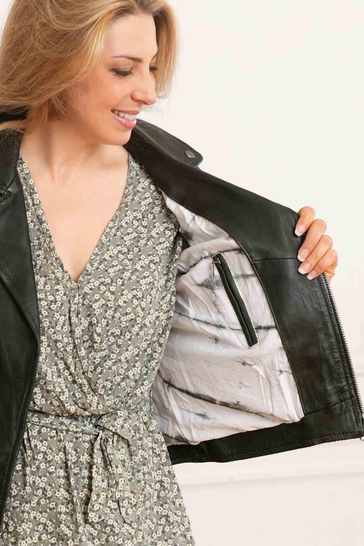 Chaqueta Mujeres Oakwood BOOGIE VERT FONCE 523 — vista 4